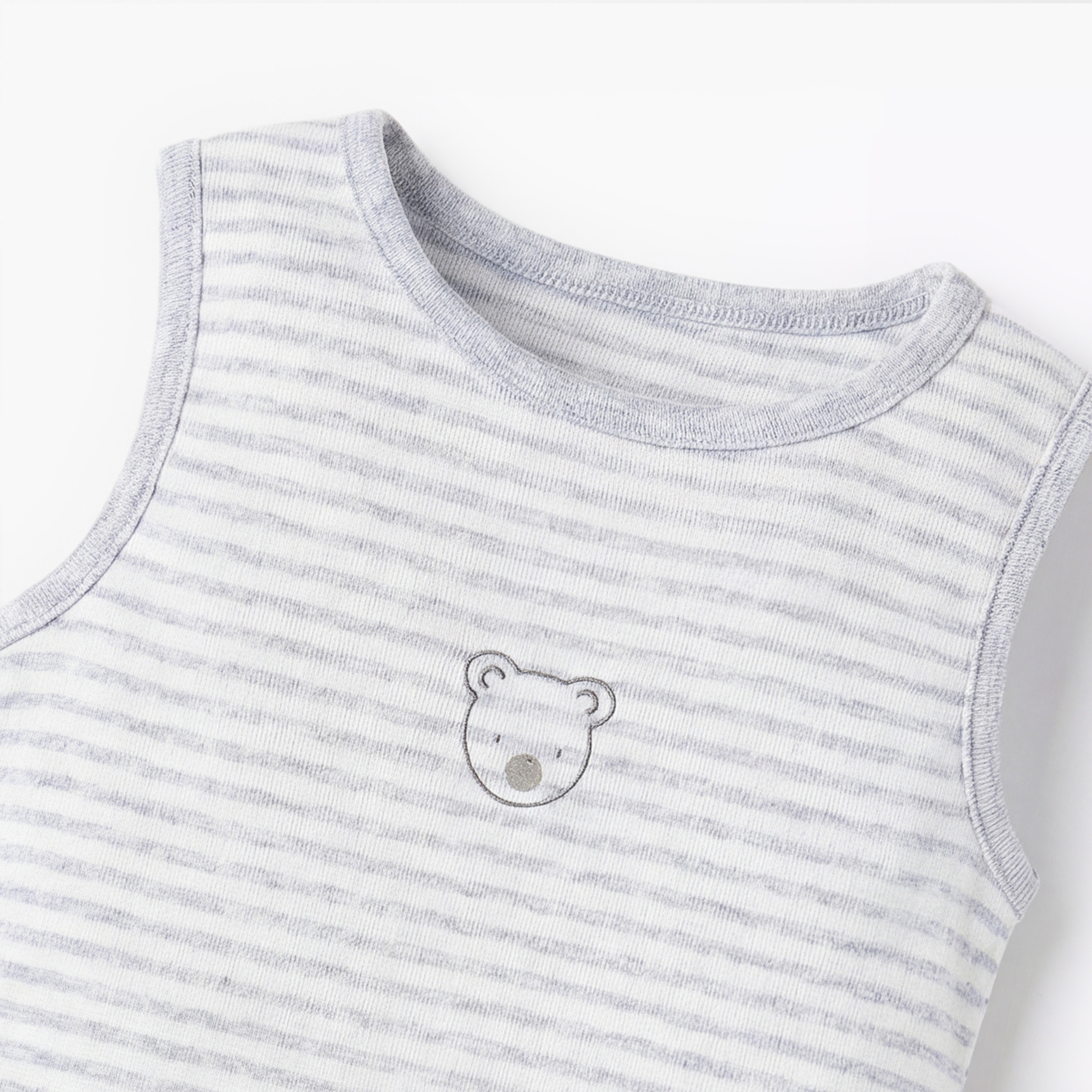بودي سوت بدون أكمام بياقة مستديرة مع أزرار إغلاق كبس من جونيورز طقم 5 قطع-baby-boys-clothing-bodysuits-image-8