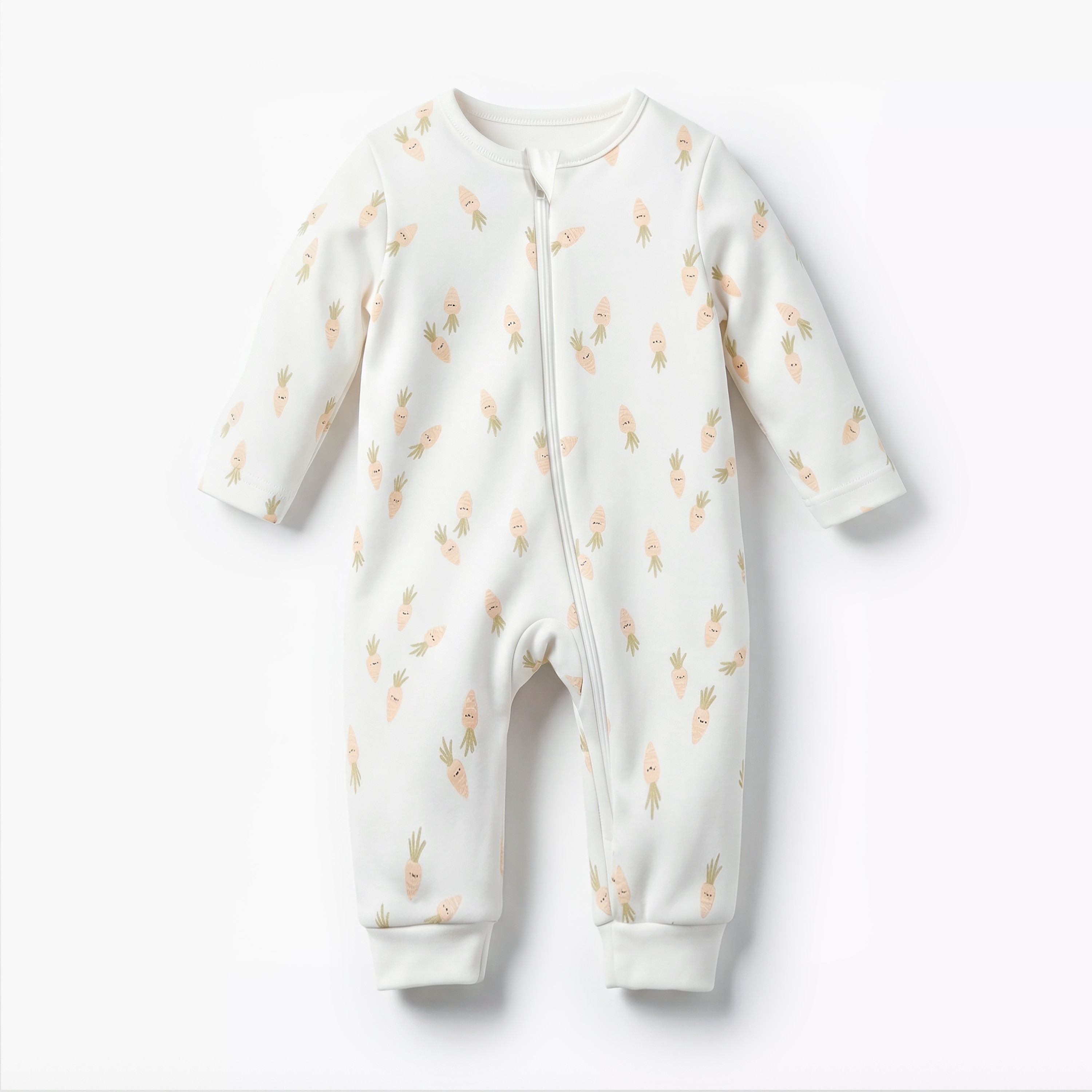 بدلة نوم قطن بأكمام طويلة وطبعات من جونيورز - عبوة من 3 قطع-baby-boys-clothing-nightwear-sleepsuits-image-3