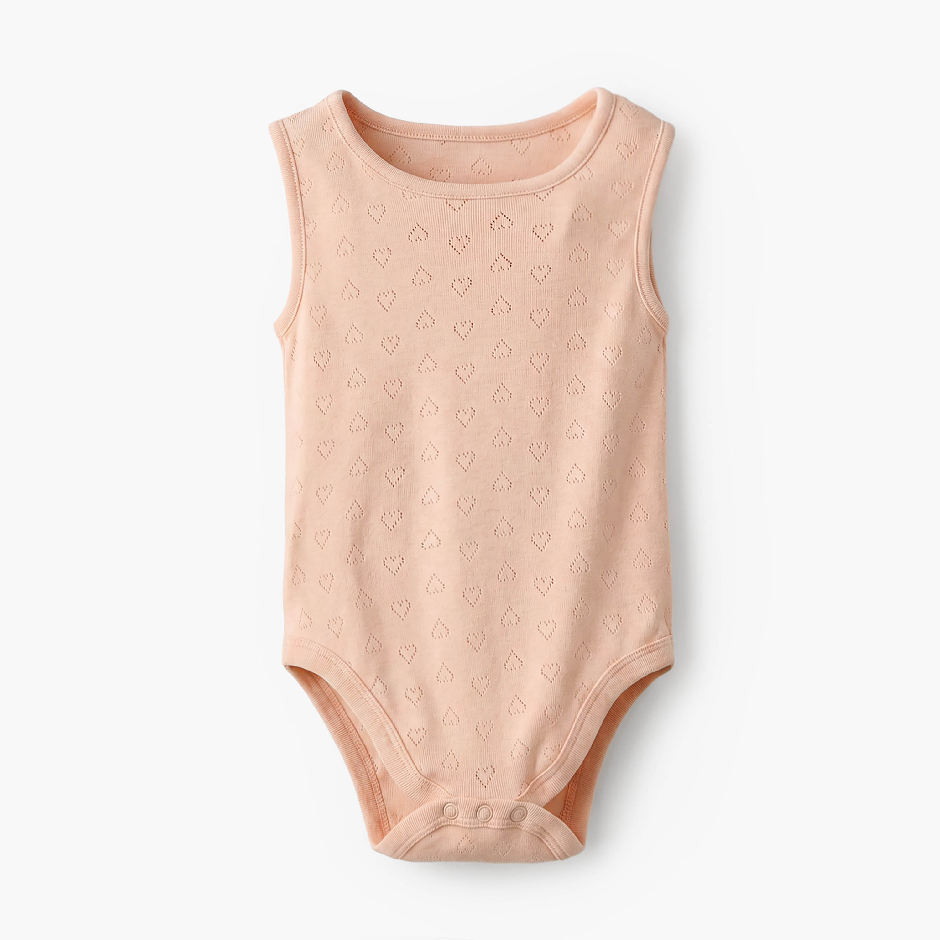 Pack of 5 Juniors Cotton Round Neck Sleeveless Bodysuit with Print-baby-girls-clothing-bodysuits-image-5