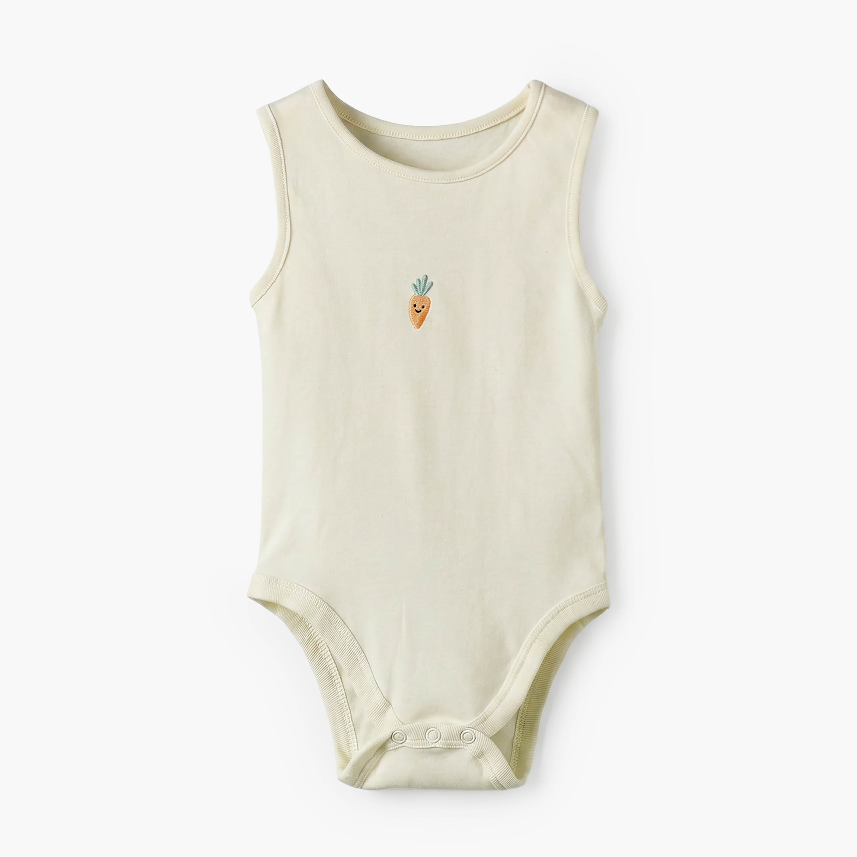 Pack of 5 Juniors Cotton Round Neck Sleeveless Bodysuit with Print-baby-girls-clothing-bodysuits-image-7