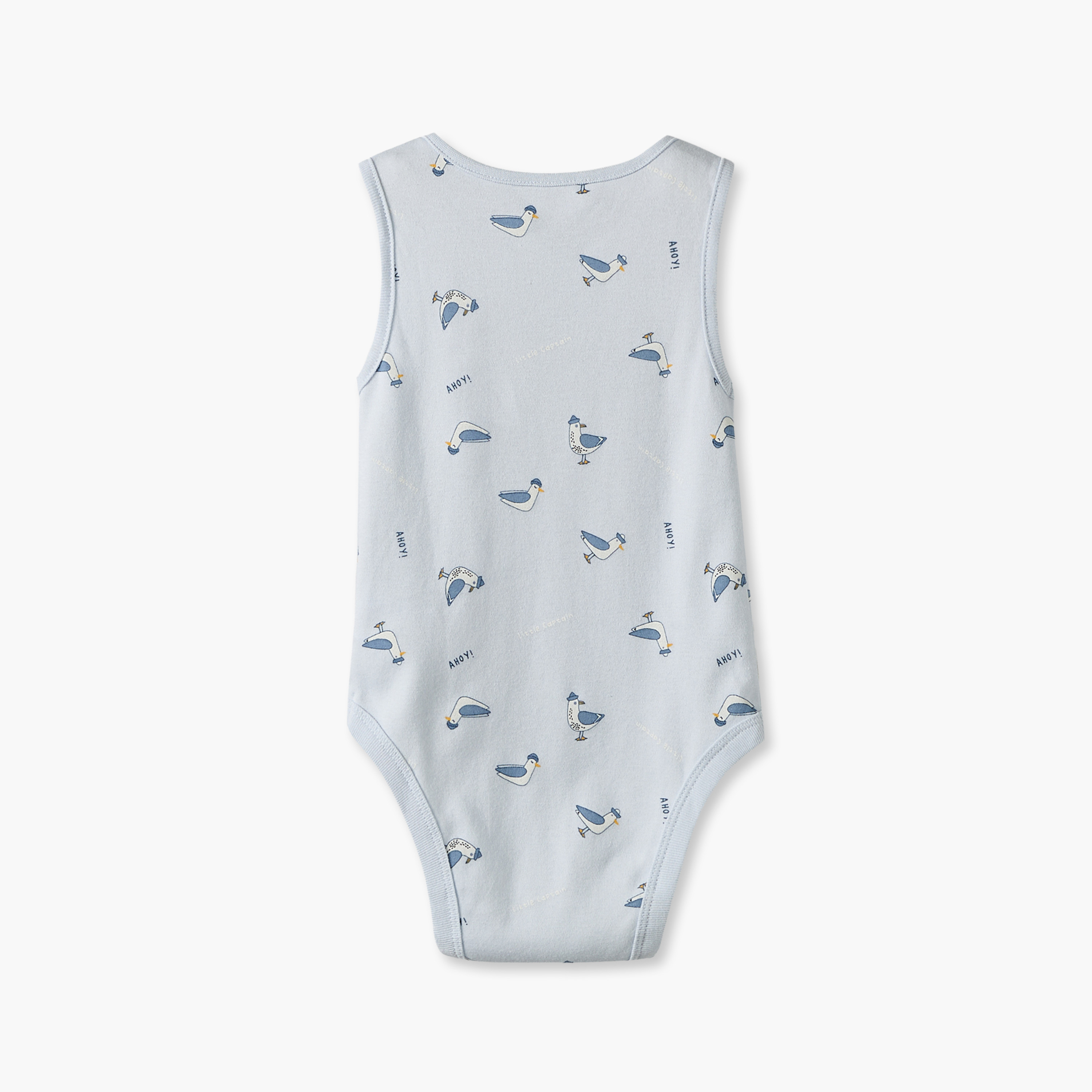 Pack of 5 Juniors Crew Neck Sleeveless Bodysuit with Assorted Print-baby-boys-clothing-bodysuits-image-4