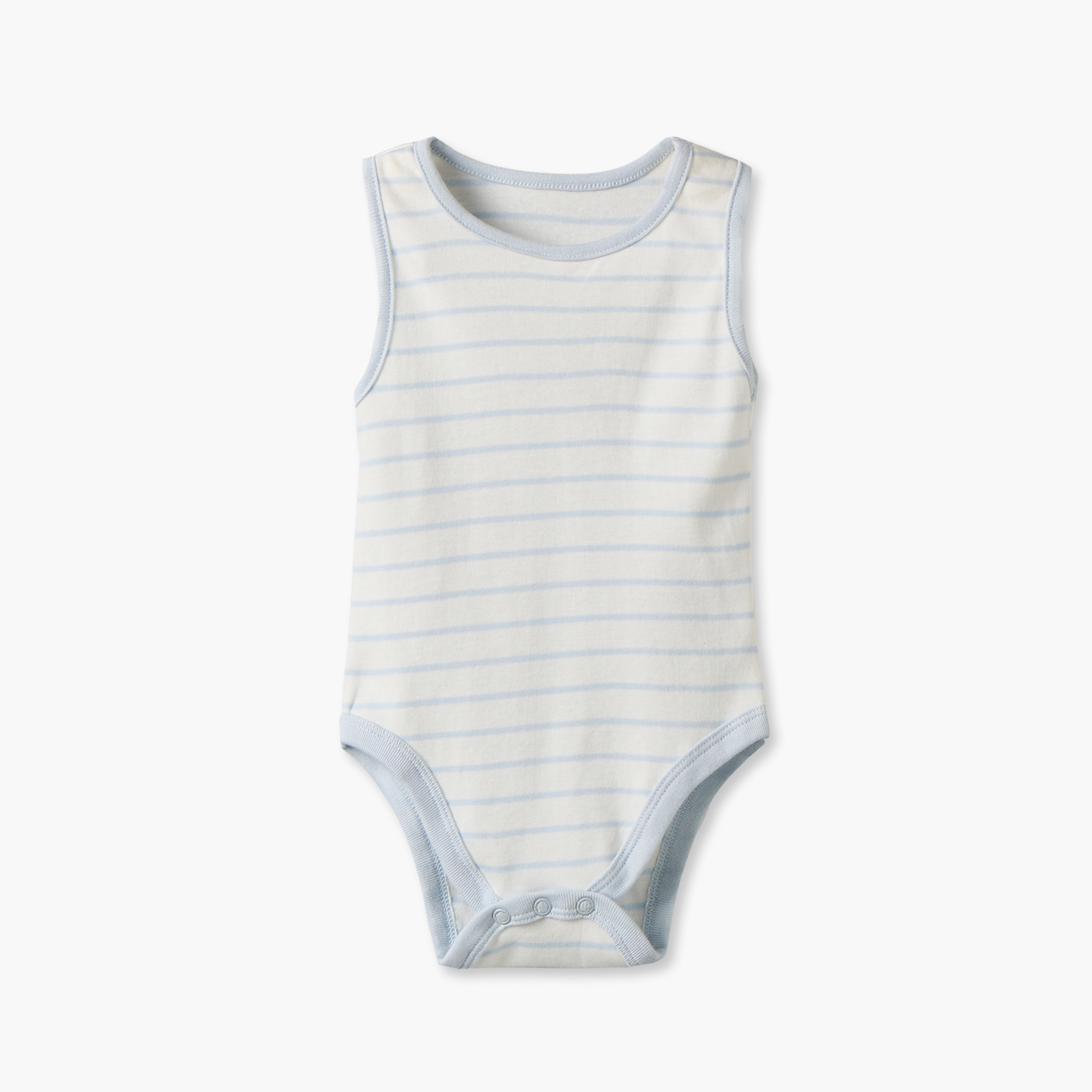 Pack of 5 Juniors Crew Neck Sleeveless Bodysuit with Assorted Print-baby-boys-clothing-bodysuits-image-8