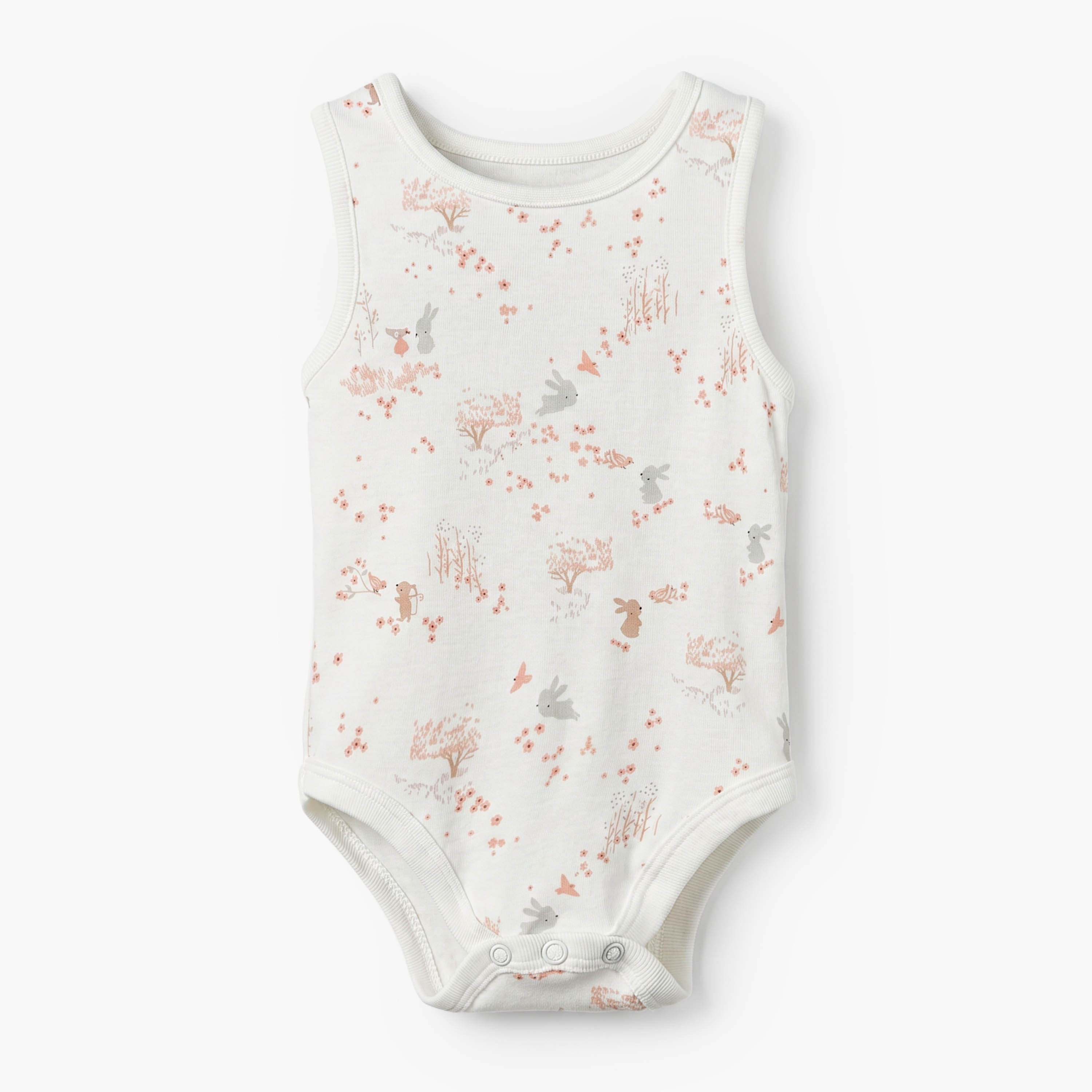 Pack of 7 Juniors Cotton Crew Neck Sleeveless Bodysuit with Assorted Design-baby-girls-clothing-bodysuits-image-3