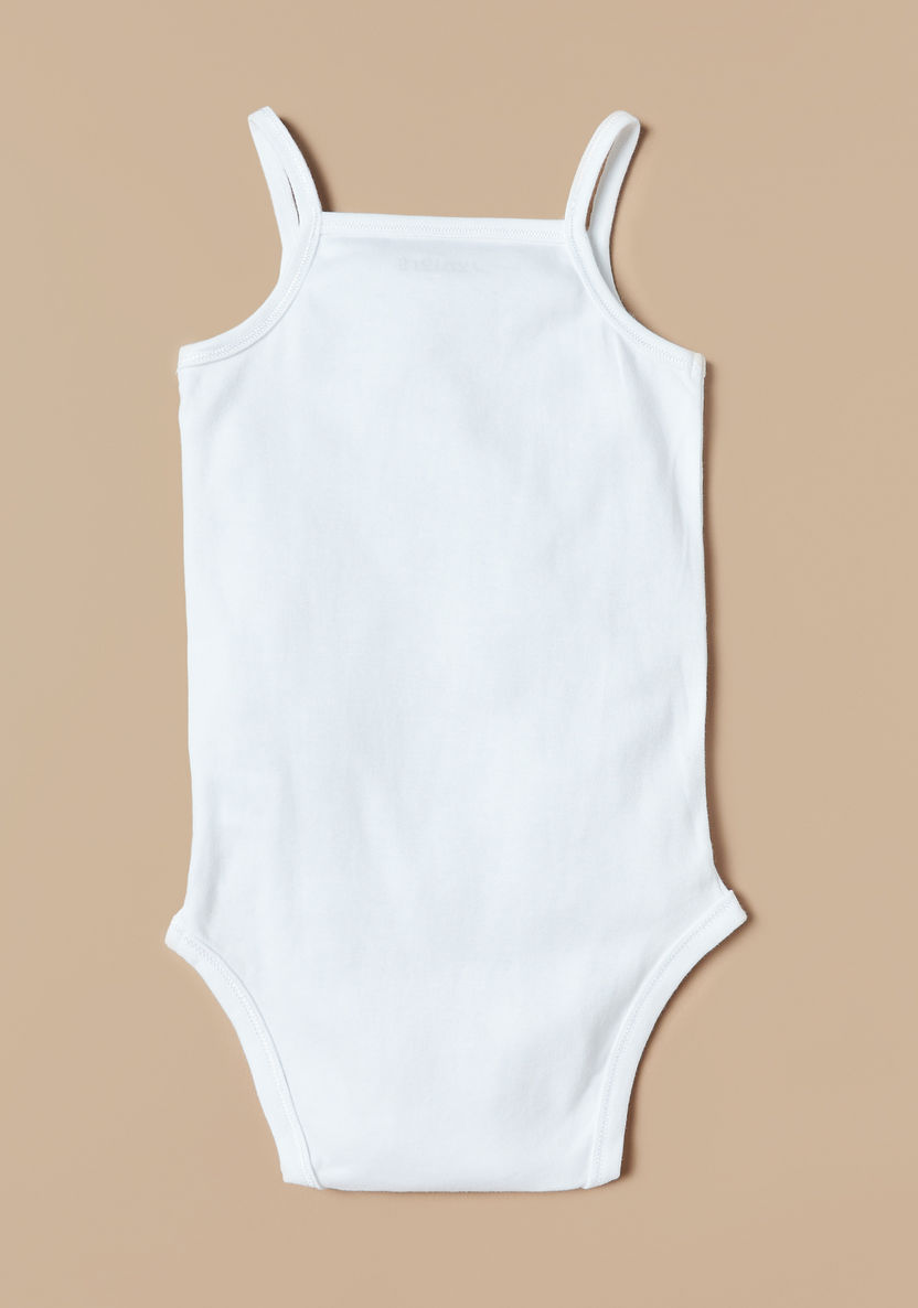 Juniors Lace Detail Bodysuit with Snap Button Closure-Bodysuits-image-2