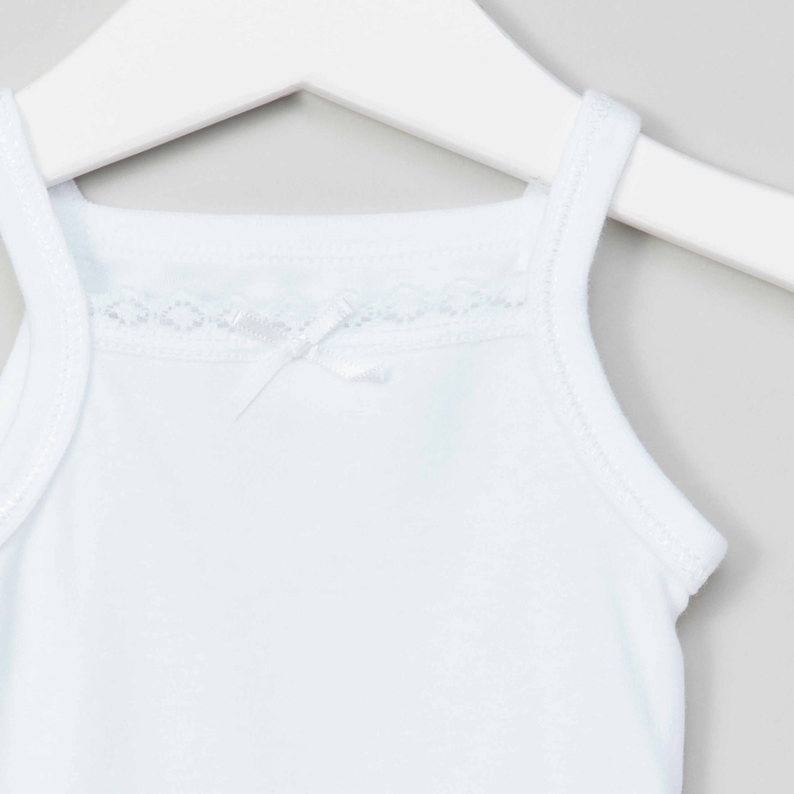 Juniors Plain Sleeveless Bodysuit with Press Button Closure - Set of 3-baby-girls-clothing-bodysuits-image-5