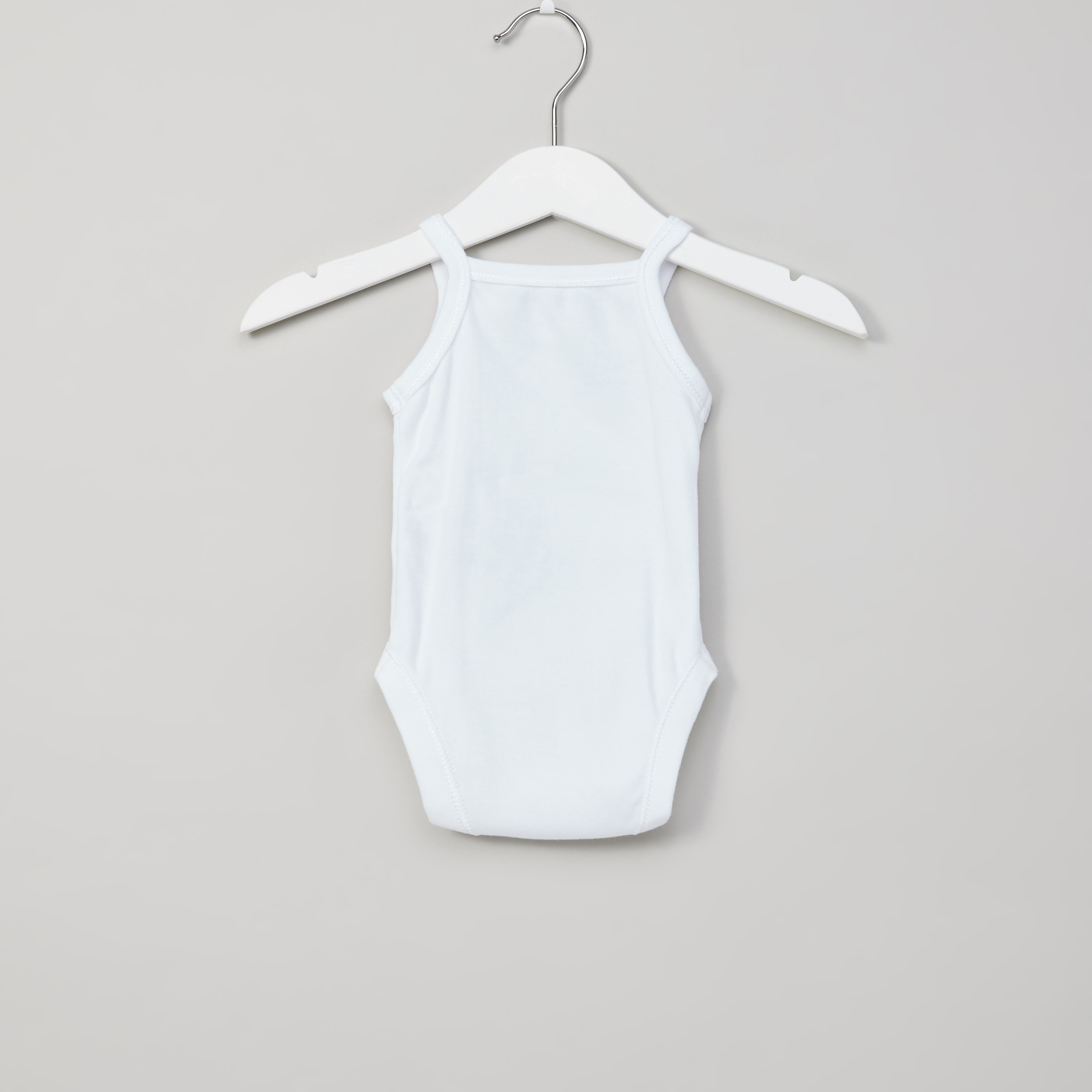 Juniors Plain Sleeveless Bodysuit with Press Button Closure - Set of 3-baby-girls-clothing-bodysuits-image-6