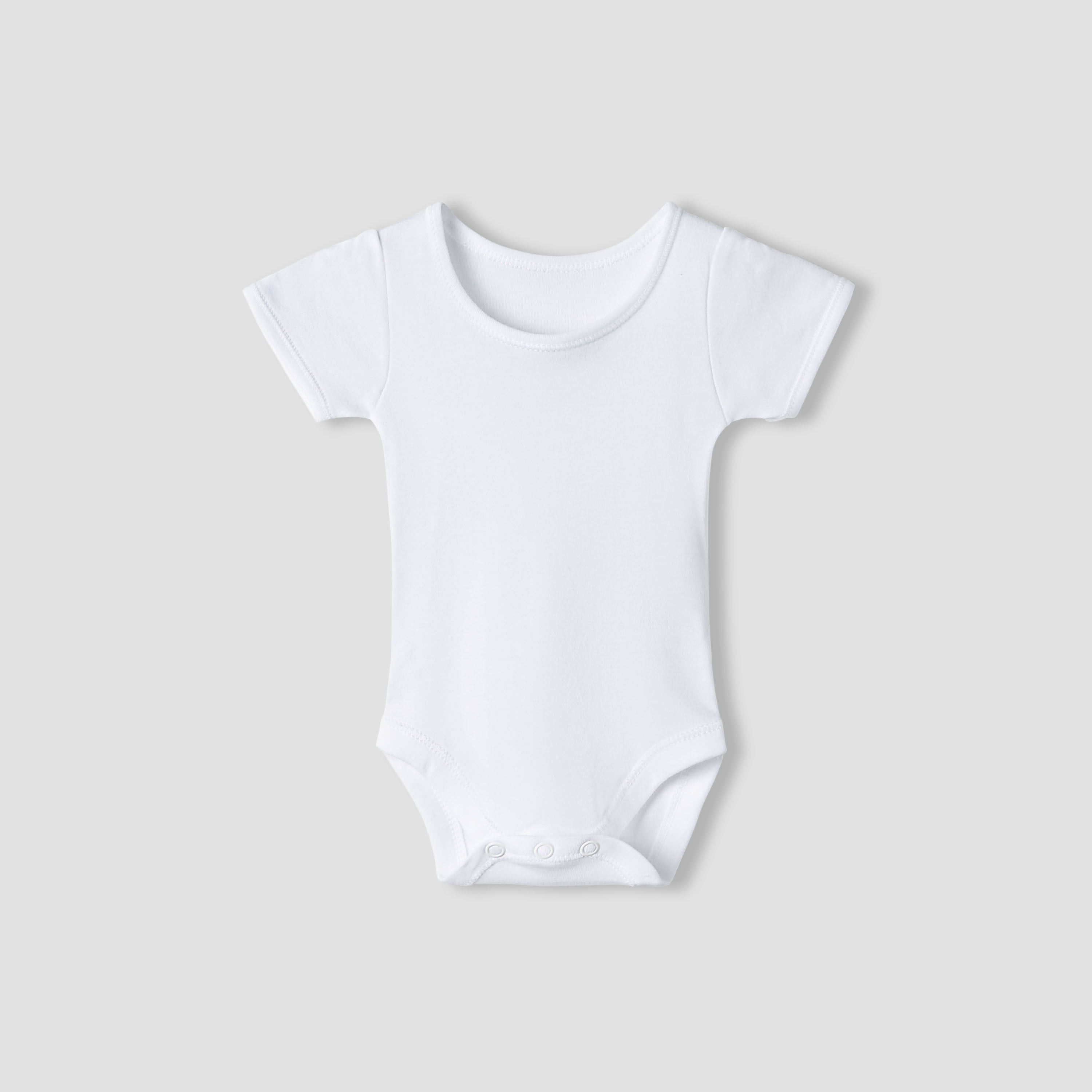 Juniors Short Sleeves Bodysuit with Snap Button Closure - Set of 3-baby-boys-clothing-bodysuits-image-2
