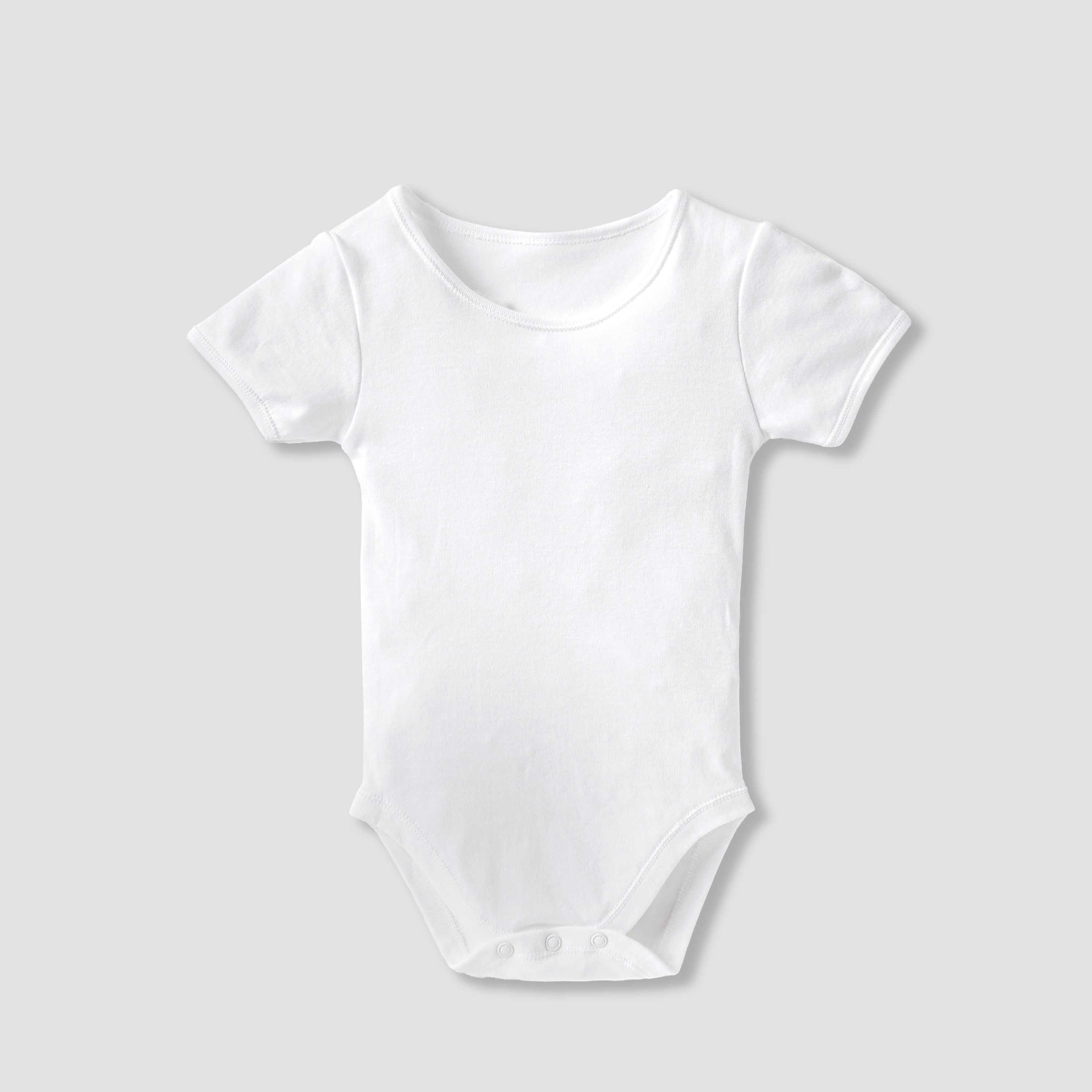 Juniors Short Sleeves Bodysuit with Snap Button Closure - Set of 3-baby-boys-clothing-bodysuits-image-2