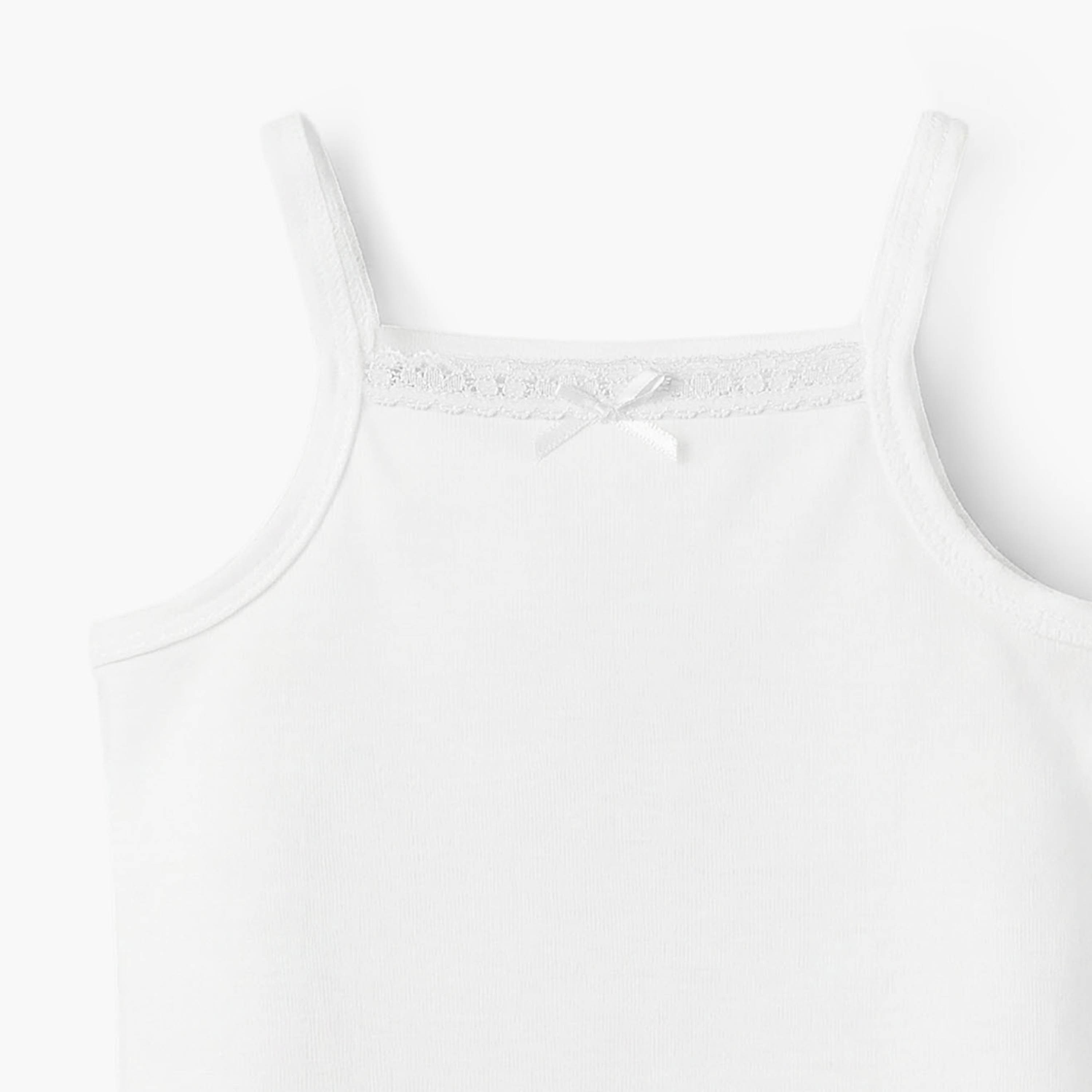 Juniors Solid Sleeveless Bodysuit with Button Closure-baby-boys-clothing-bodysuits-image-4