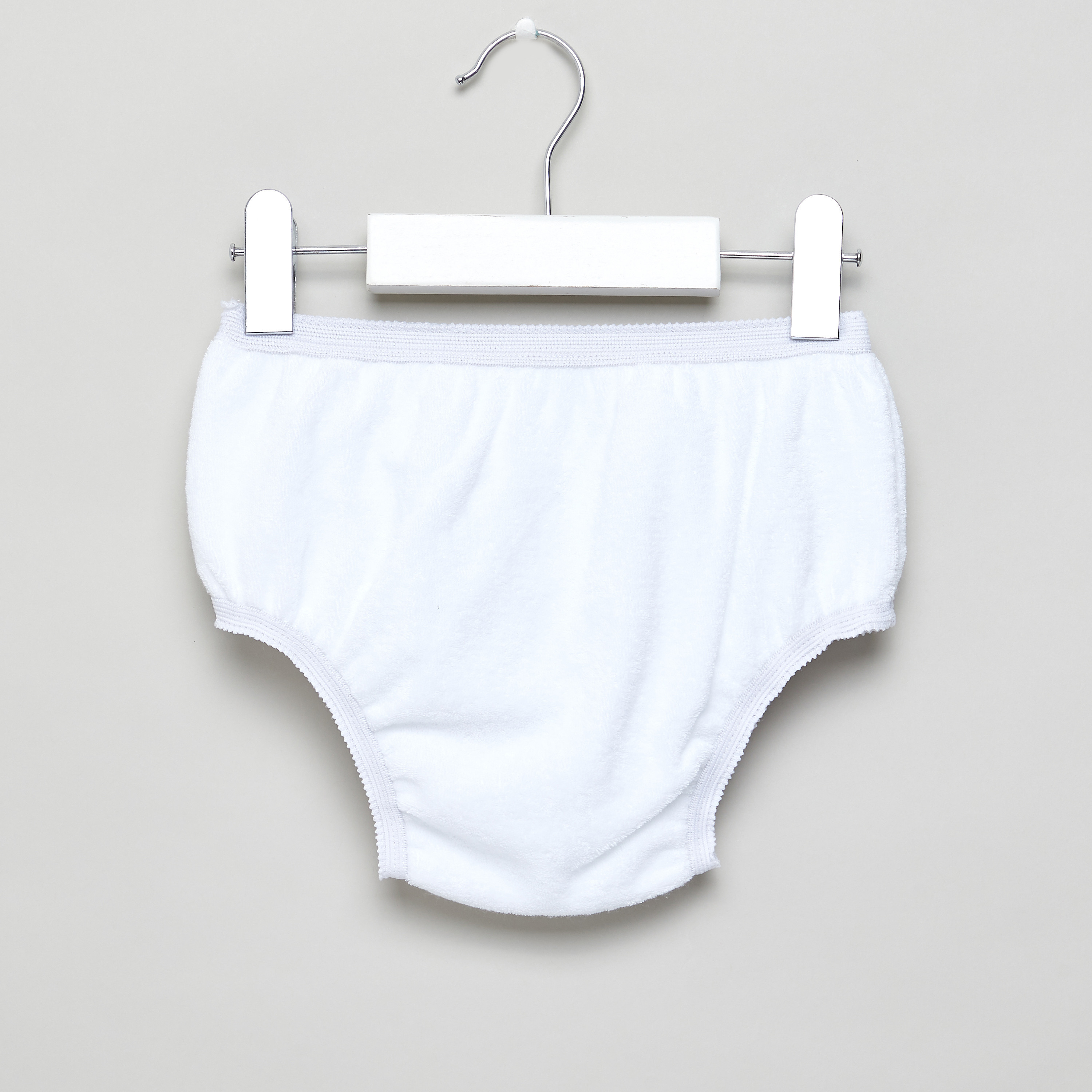 Juniors Solid Diaper Panty with Elastiacted Waistband