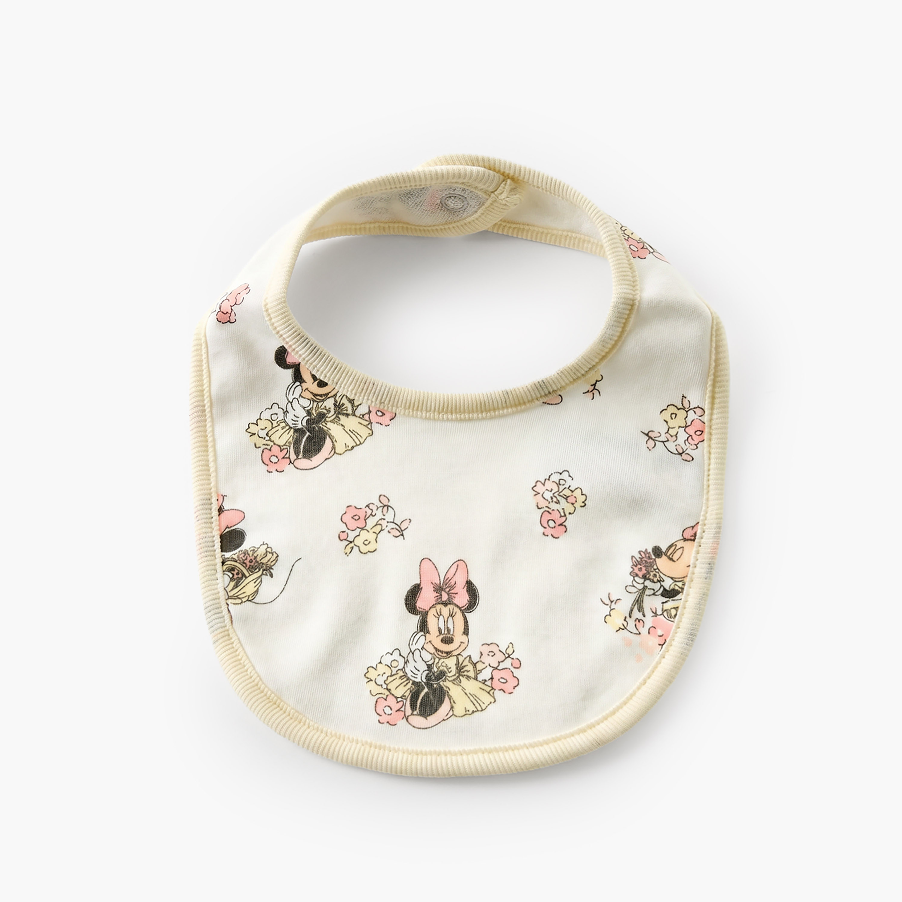 Pack of 2 Disney Baby Bib with Minnie Mouse Print-baby-feeding-bibs-image-2