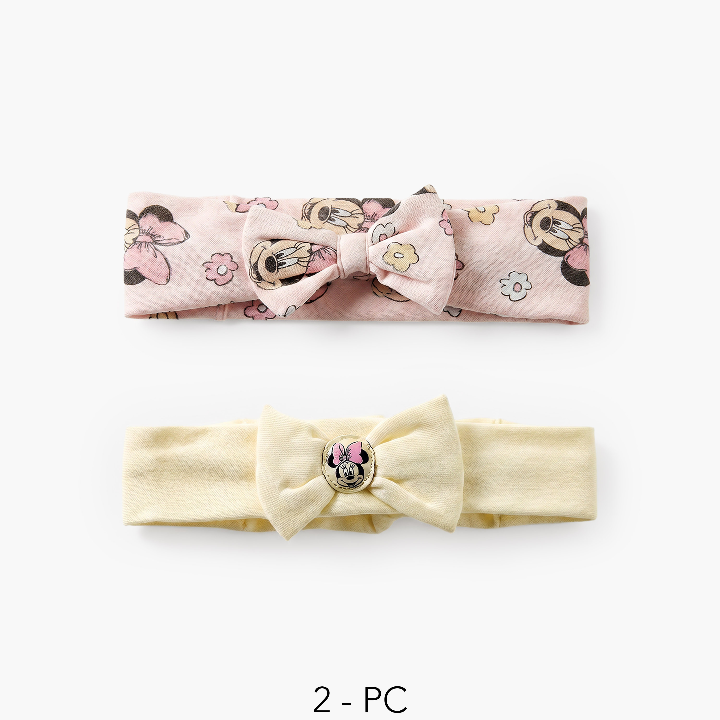 Pack of 2 Disney Headband with Minnie Mouse Print-baby-girls-accessories-hairaccessories-image-1