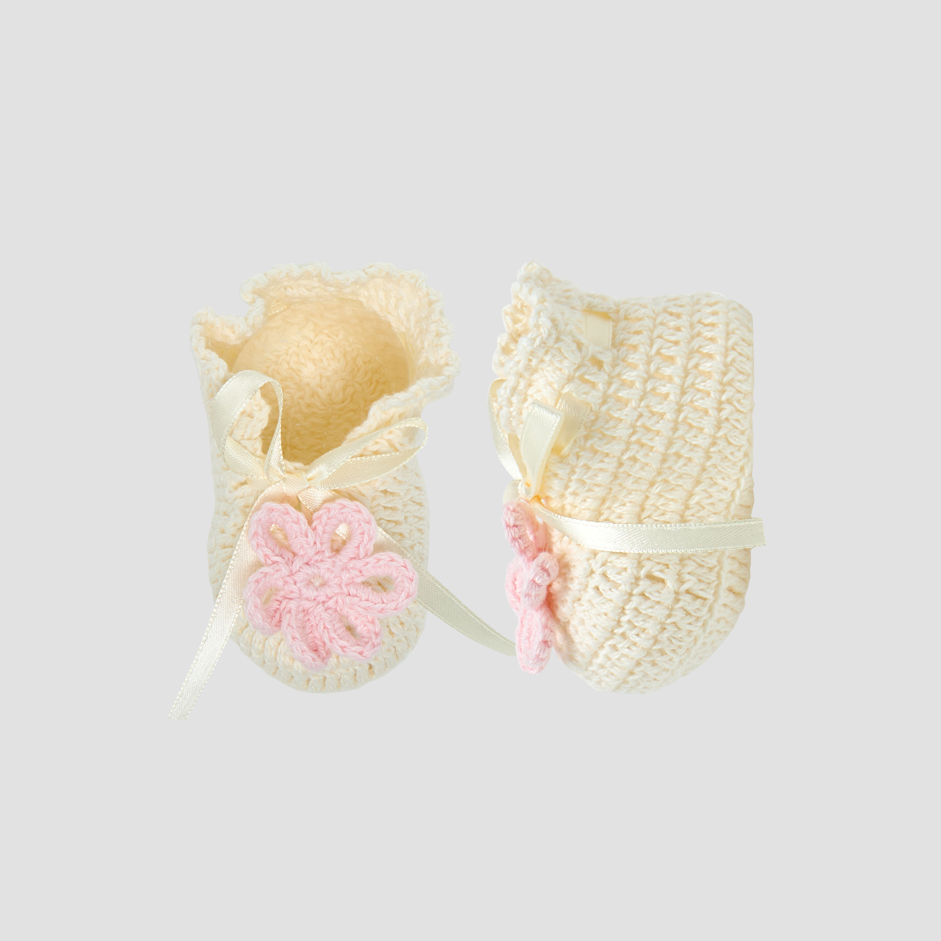 Giggles Girls Booties with Headband - Cotton - Set of 2-baby-girls-accessories-hairaccessories-image-2