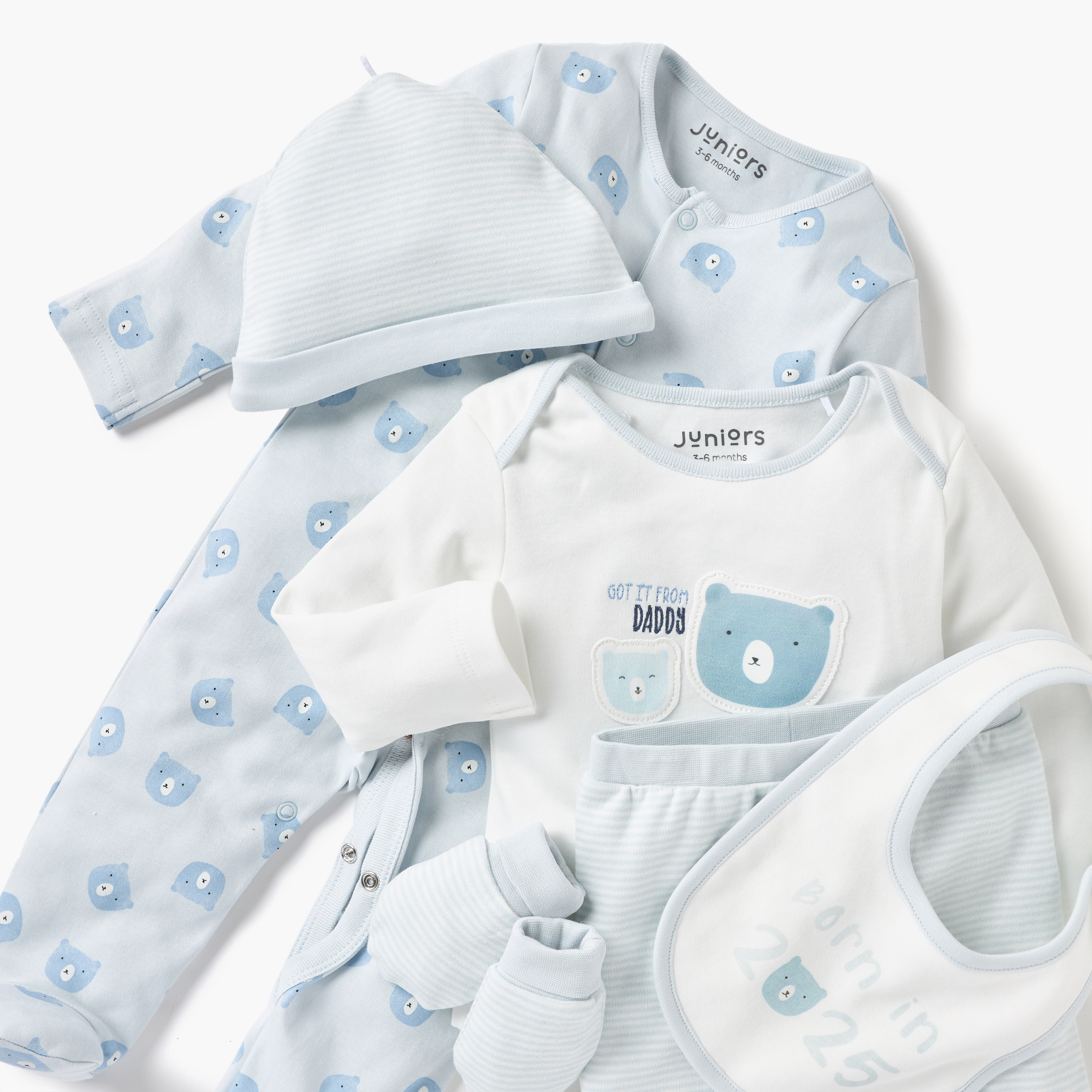 طقم ملابس هدية بطبعات دب من جونيورز-baby-girls-clothing-setsandcoords-image-5