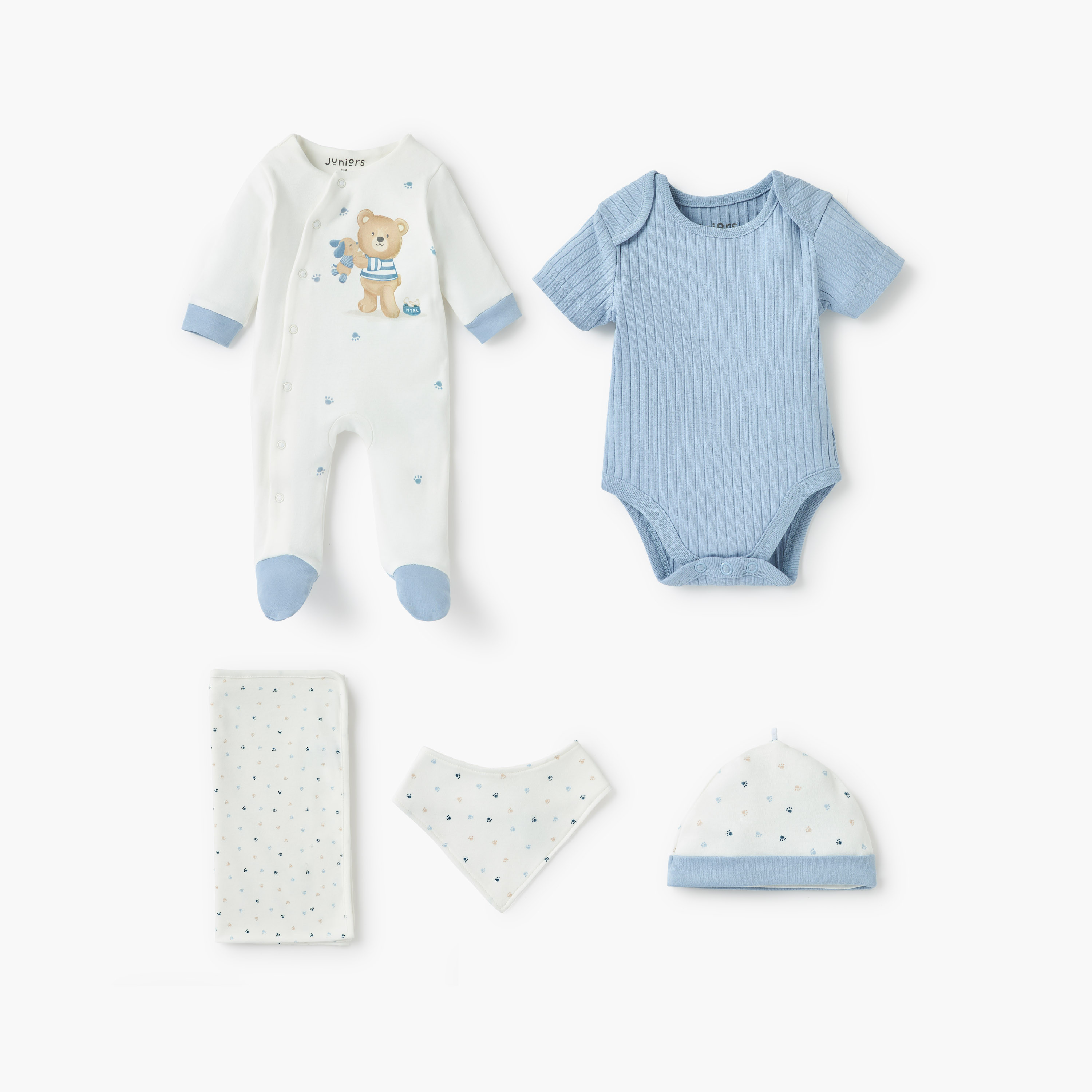 Juniors 5-Piece Assorted Clothing Gift Set-baby-boys-clothing-setsandcoords-image-1