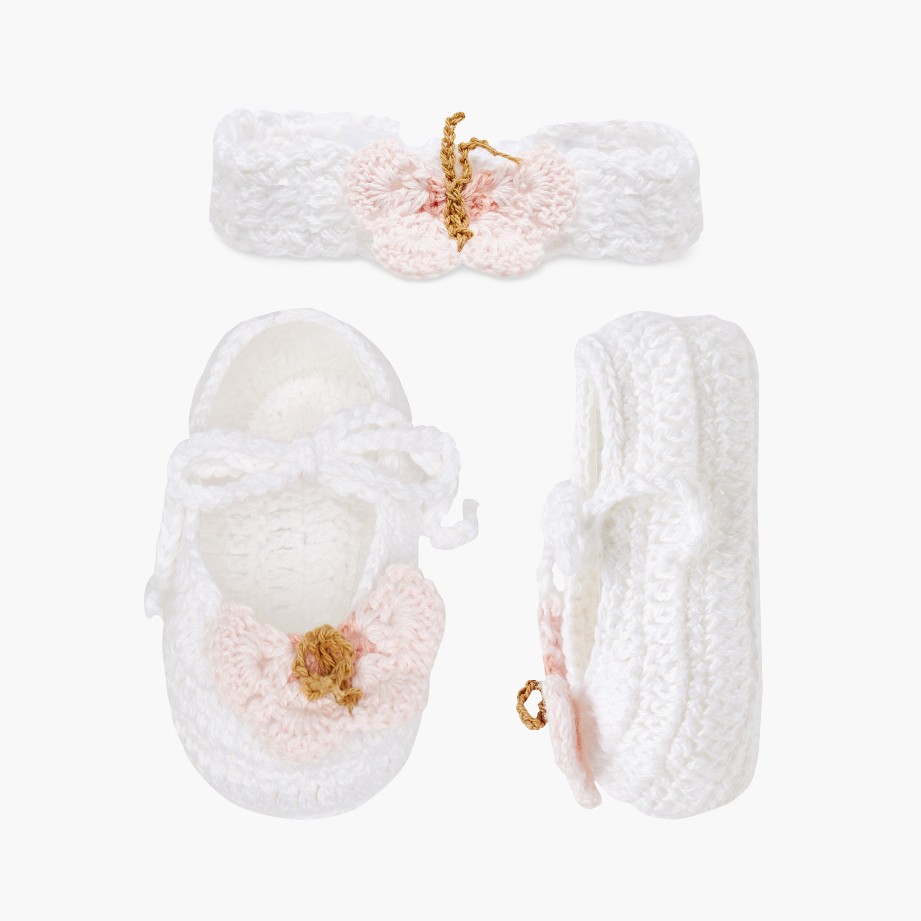 Giggles Textured Booties and Headband Set-baby-girls-accessories-hairaccessories-image-1