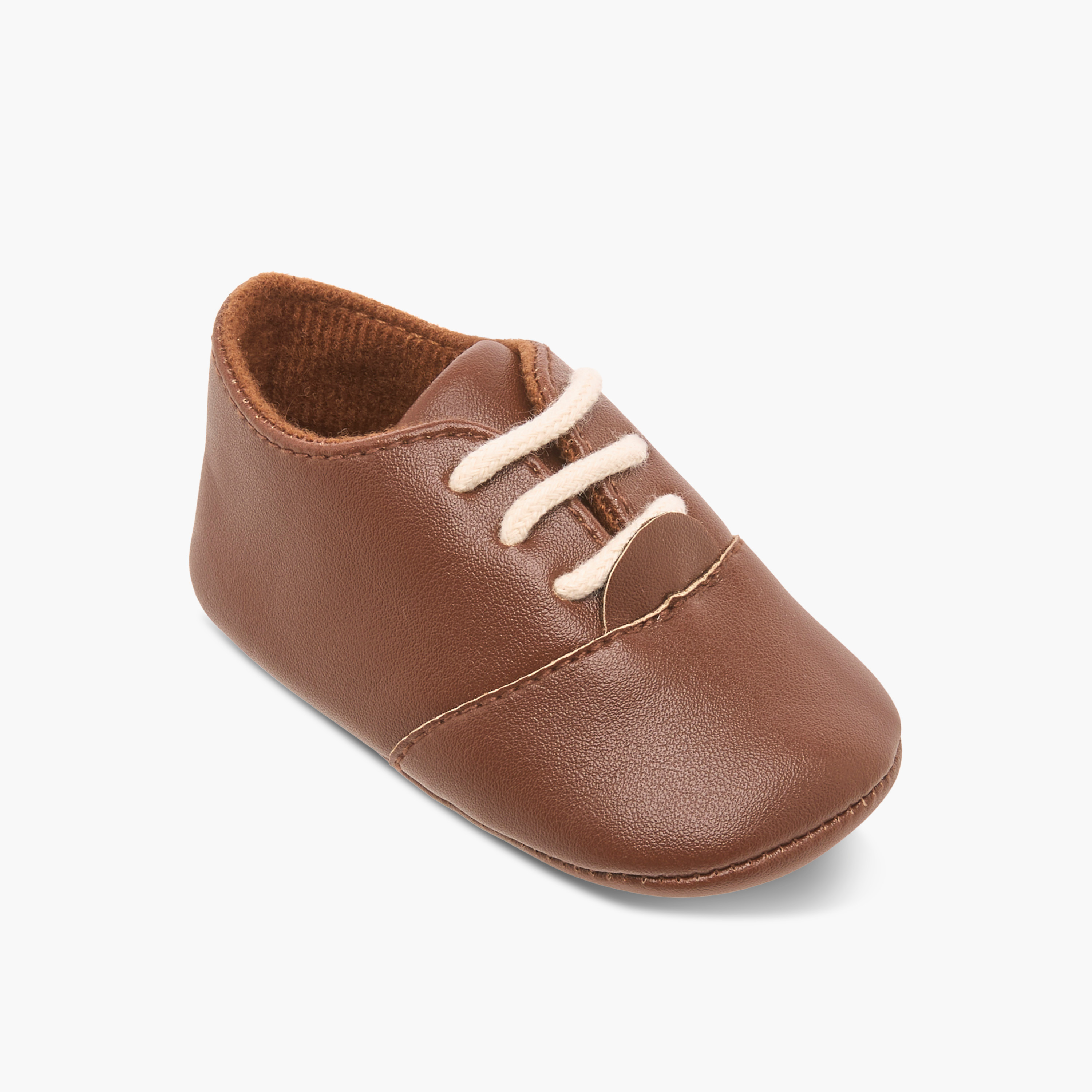 بوت جلد صناعي سهل الارتداء سادة من جيجلز-baby-boys-shoes-closedshoes-image-2