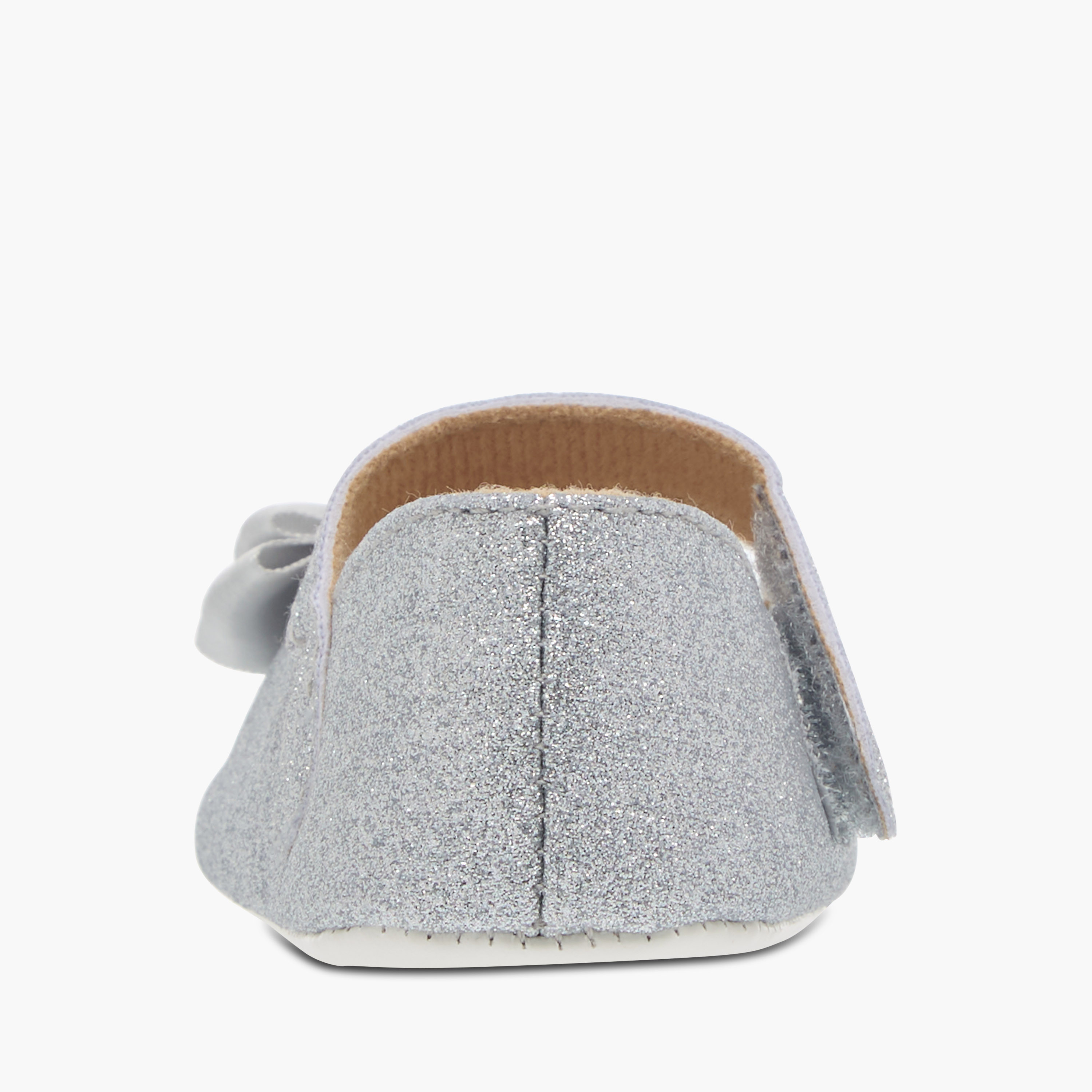Giggles Bow Embellished Booties-baby-girls-shoes-booties-image-5