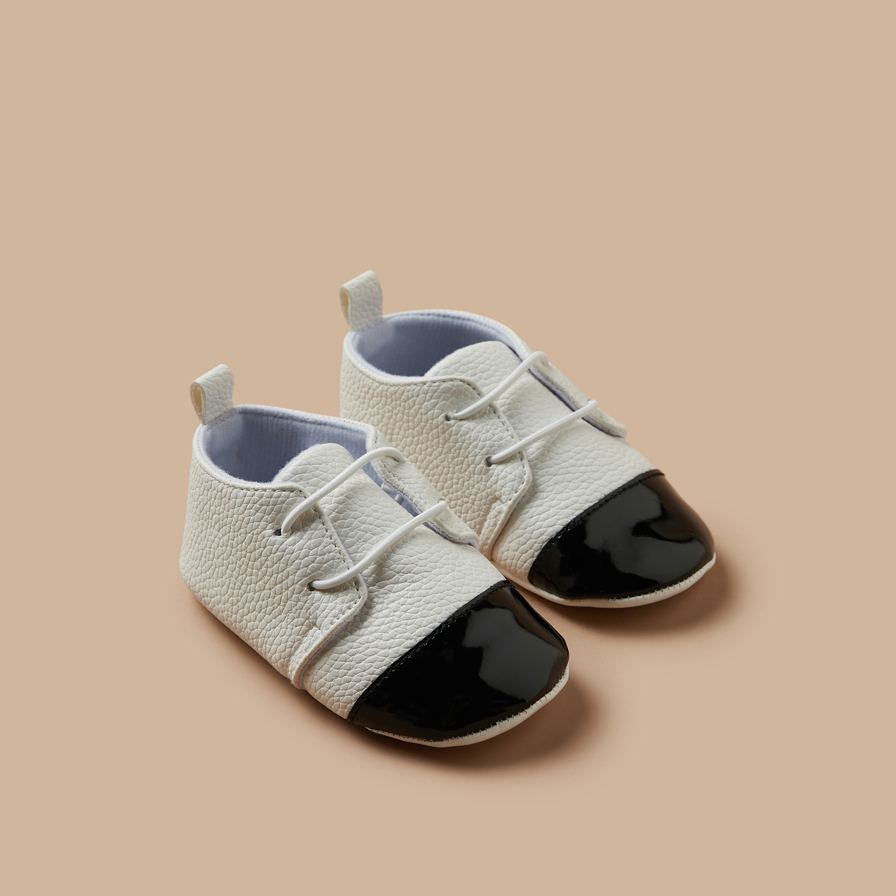 Giggles Textured Slip-On Booties-baby-boys-shoes-closedshoes-image-2