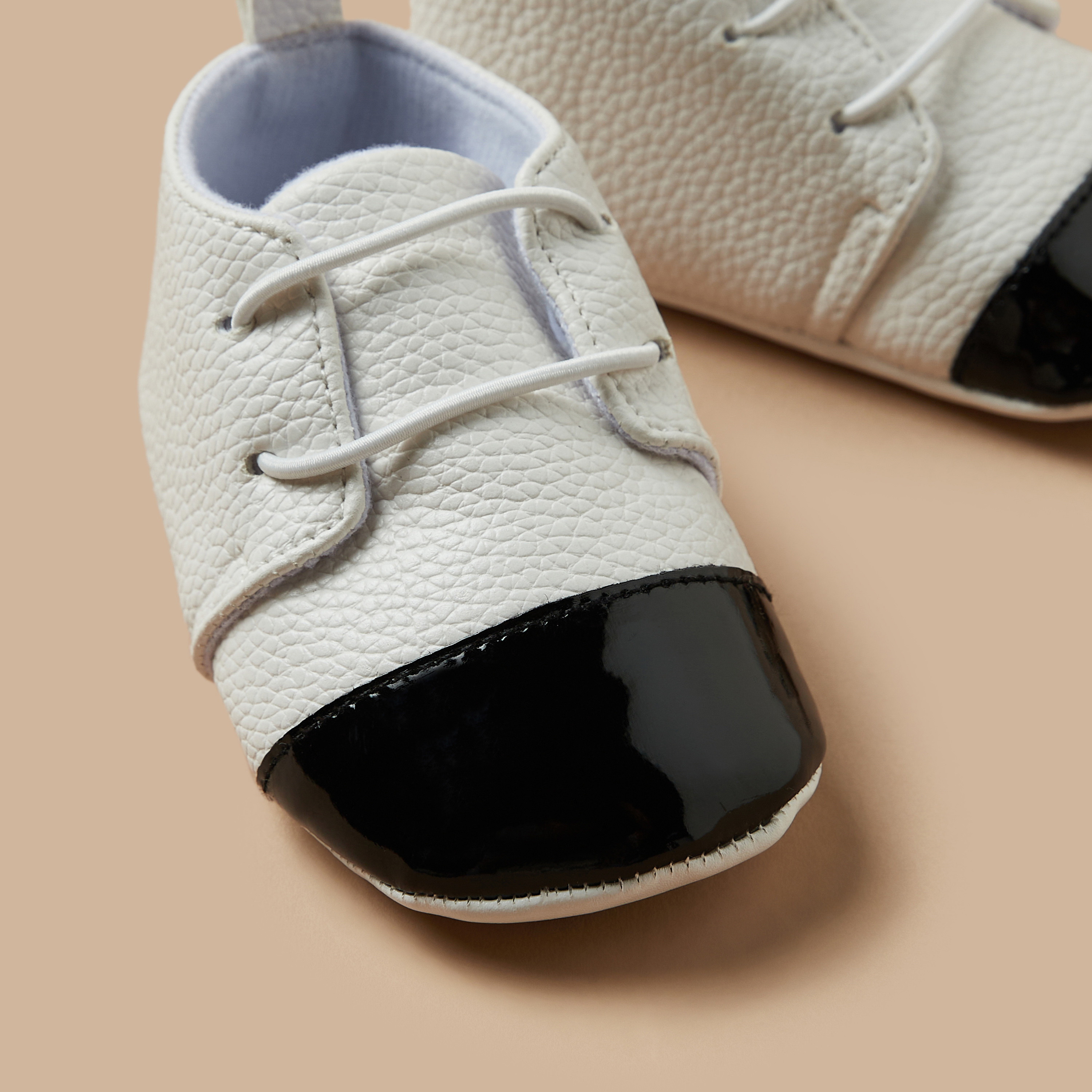 Giggles Textured Slip-On Booties-baby-boys-shoes-closedshoes-image-3