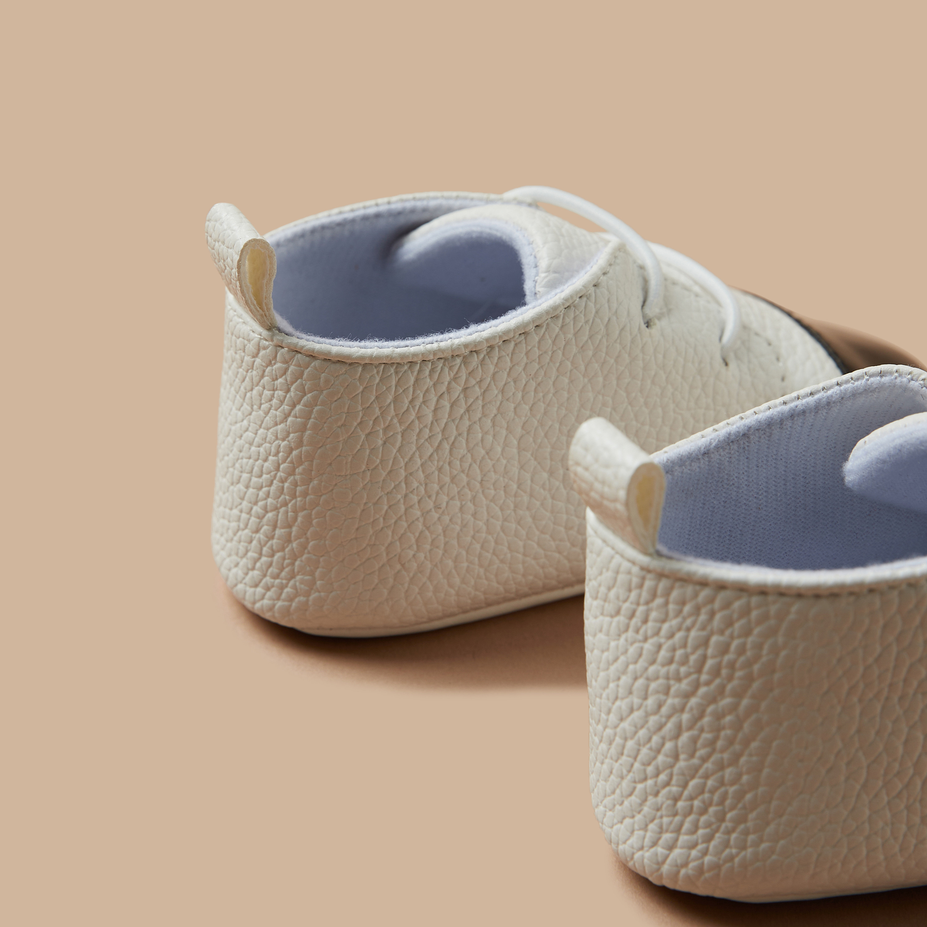 Giggles Textured Slip-On Booties-baby-boys-shoes-closedshoes-image-4