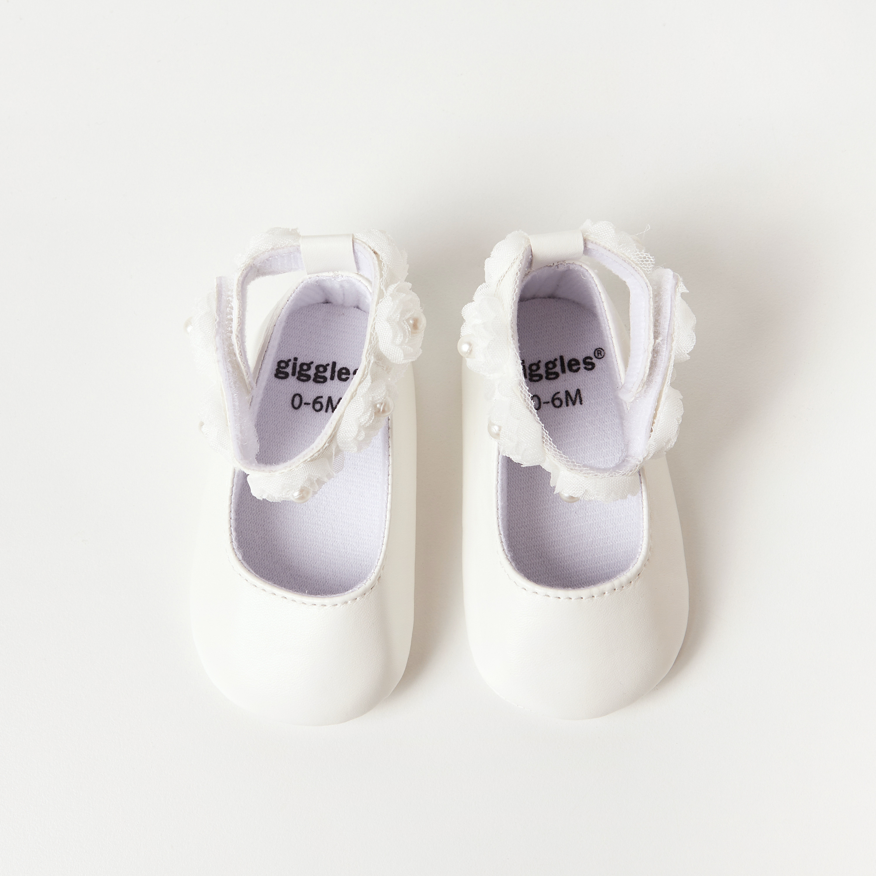 Silver baby shoes size hot sale 4