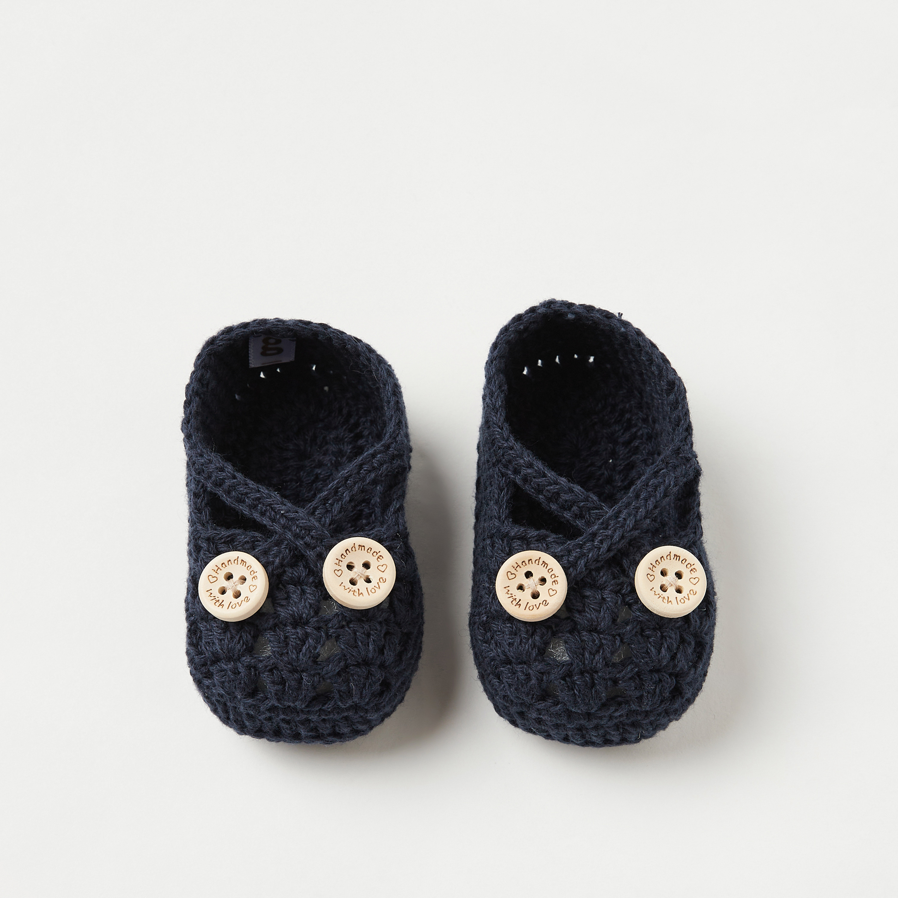 بوت بتزيينات أزرار من جيجلز-baby-boys-shoes-booties-image-5