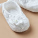 Giggles Knitted Slip-On Booties with Applique and Tie-Up Detail-Booties-thumbnail-2