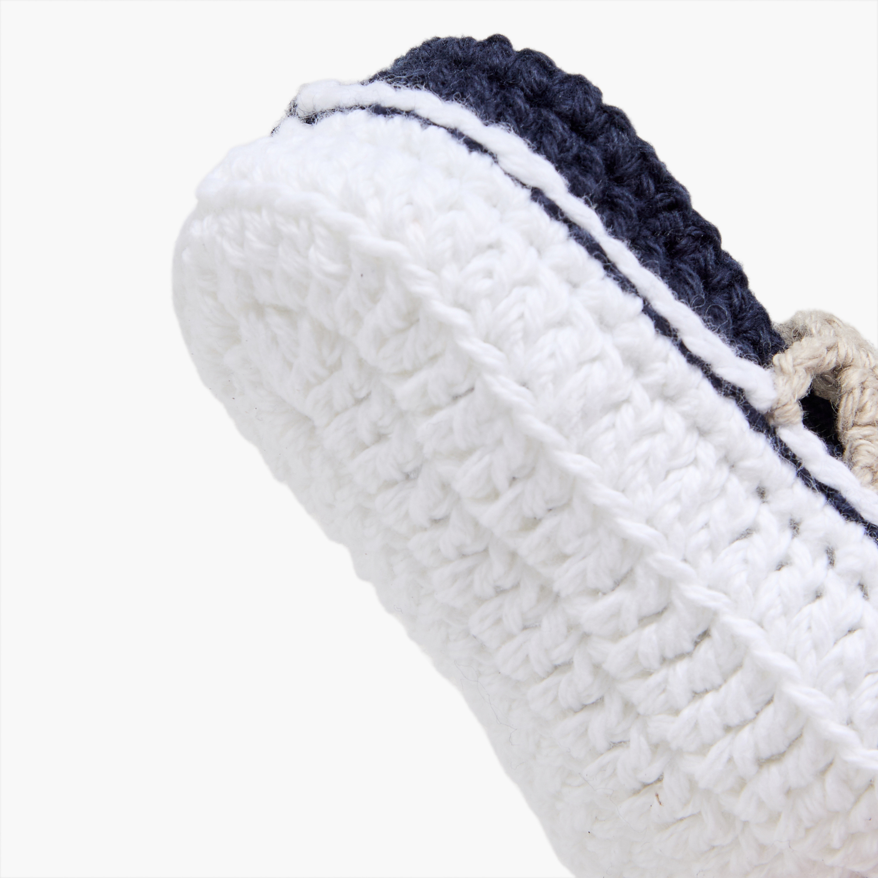 Giggles Booties with Crochet Design-baby-boys-shoes-booties-image-5