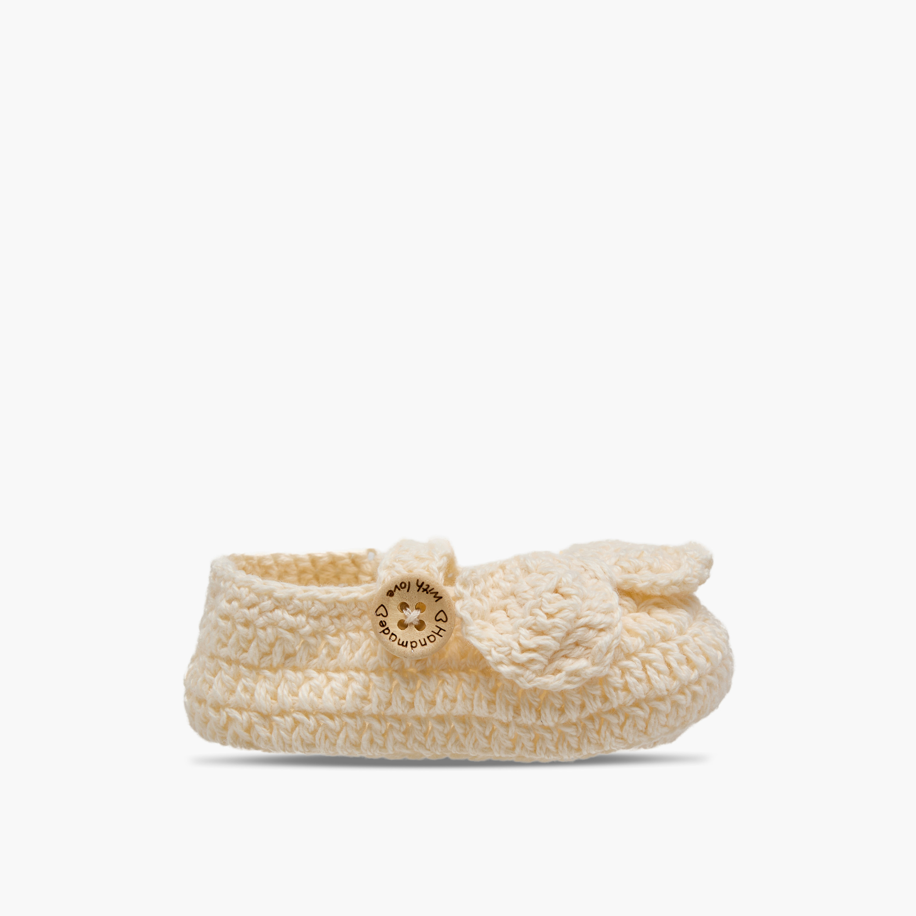 Giggles Booties with Bow Applique, Crochet Design-baby-girls-shoes-booties-image-3