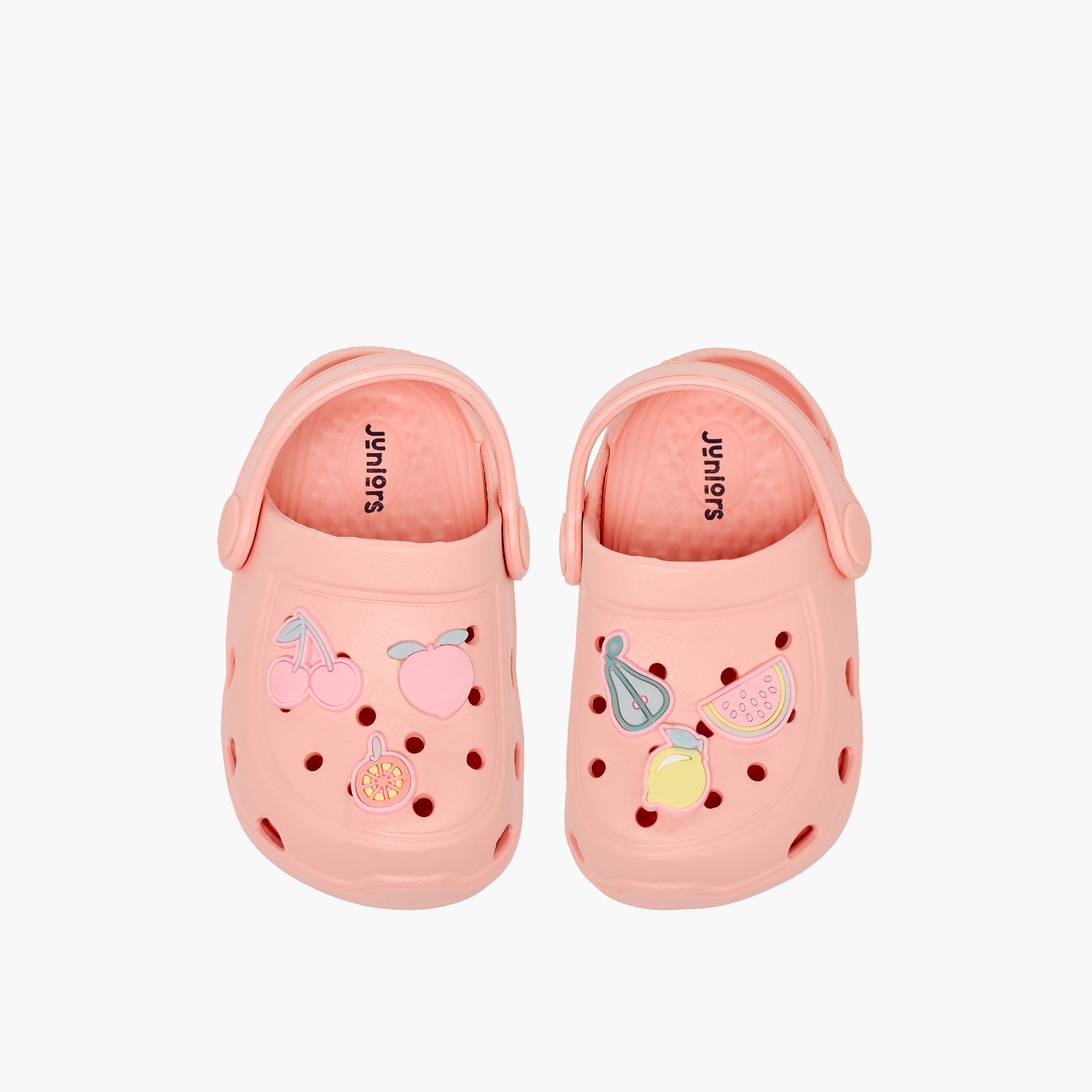 صندل كلوج بتزيينات فواكه من جونيورز-baby-girls-shoes-closedshoes-image-1