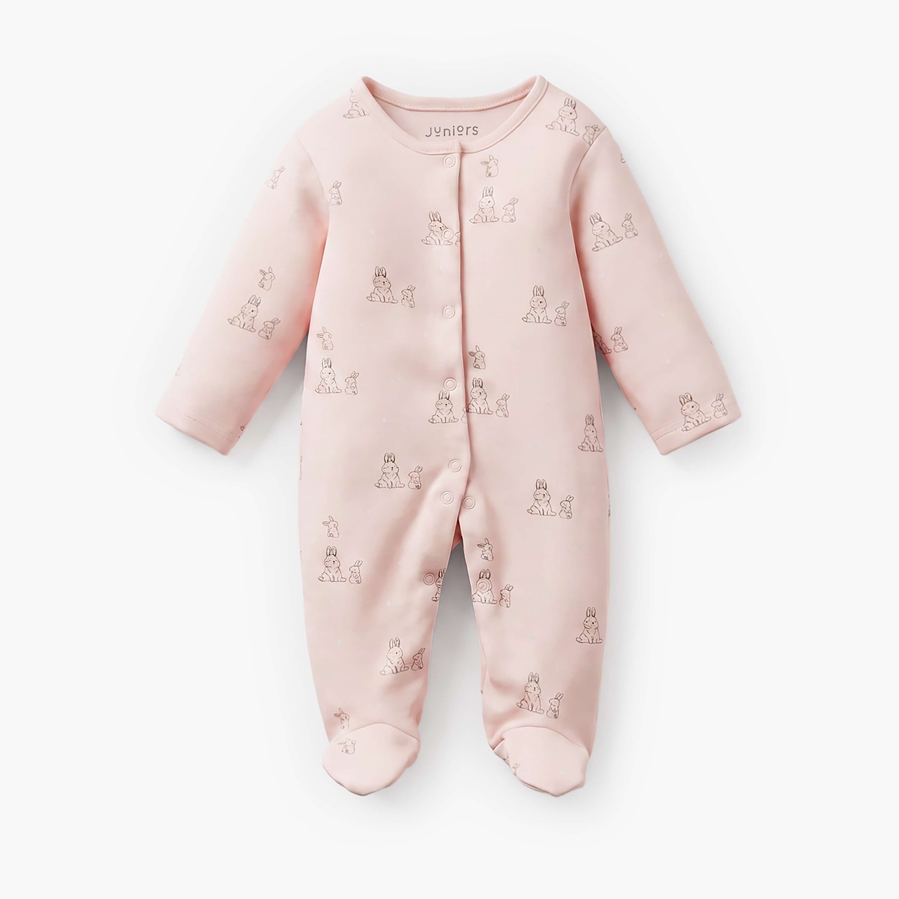 Set of 9 Juniors Clothing Gift Set with Bunny Print-baby-girls-clothing-setsandcoords-image-3