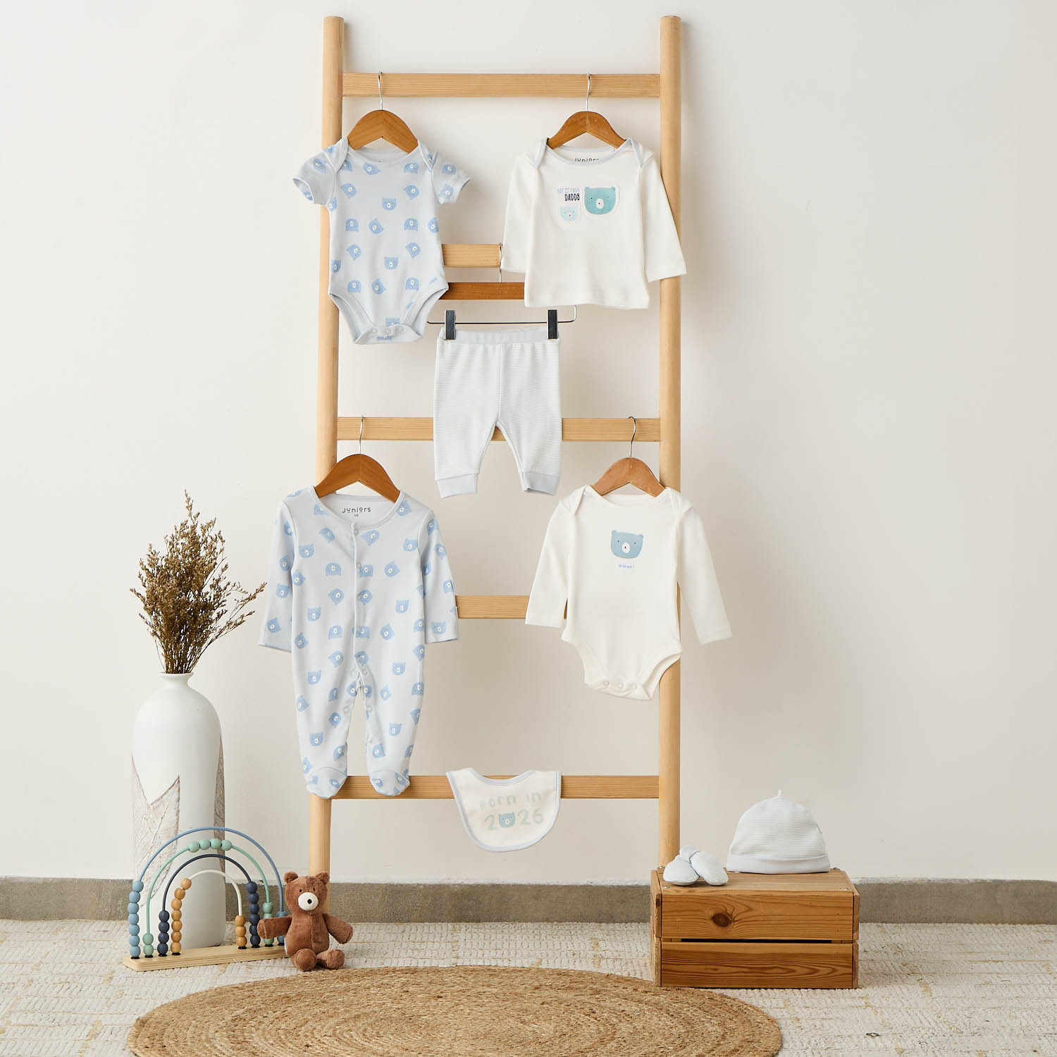 Set of 9 Juniors Clothing Gift Set with Bear Print-baby-boys-clothing-setsandcoords-image-14