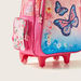 Juniors Butterfly Print 3-Piece Trolley Backpack Set-School Sets-thumbnail-3