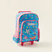 Juniors Floral Print 3-Piece Trolley Backpack Set-School Sets-thumbnail-1
