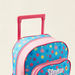 Juniors Floral Print 3-Piece Trolley Backpack Set-School Sets-thumbnail-2