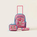 Juniors Bear Print 3-Piece Trolley Backpack Set-School Sets-thumbnail-0