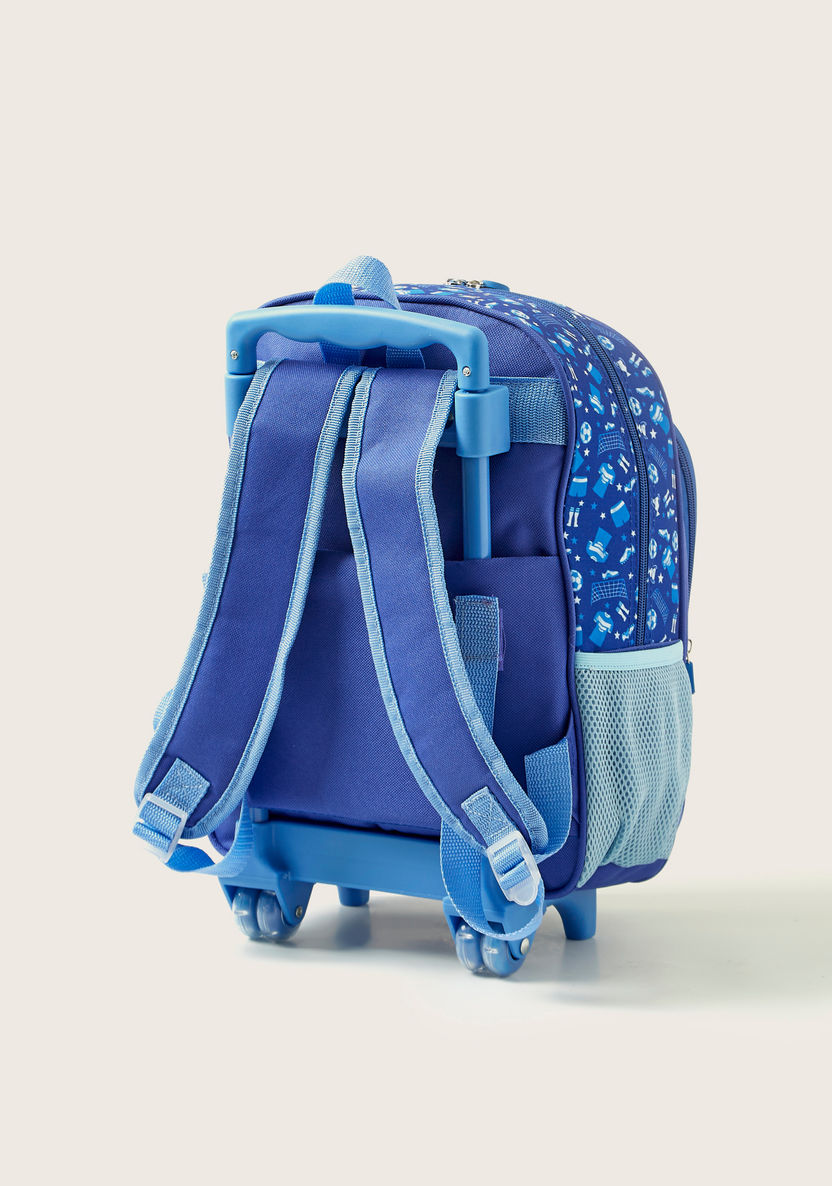 Juniors Printed 3-Piece Trolley Backpack Set-School Sets-image-4