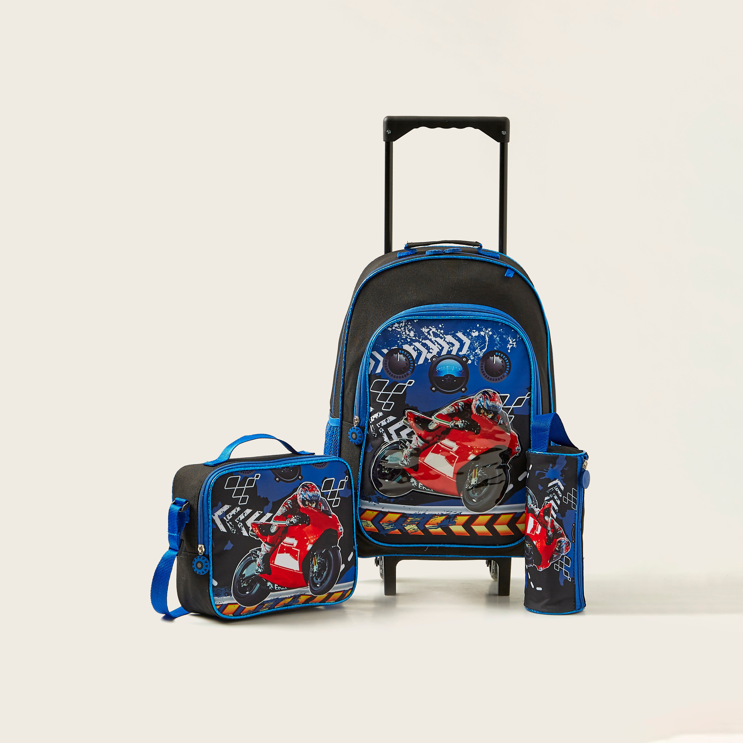 Juniors Printed 3-Piece Trolley Backpack Set-school-bagsandbackpacks-trolleybags-image-1