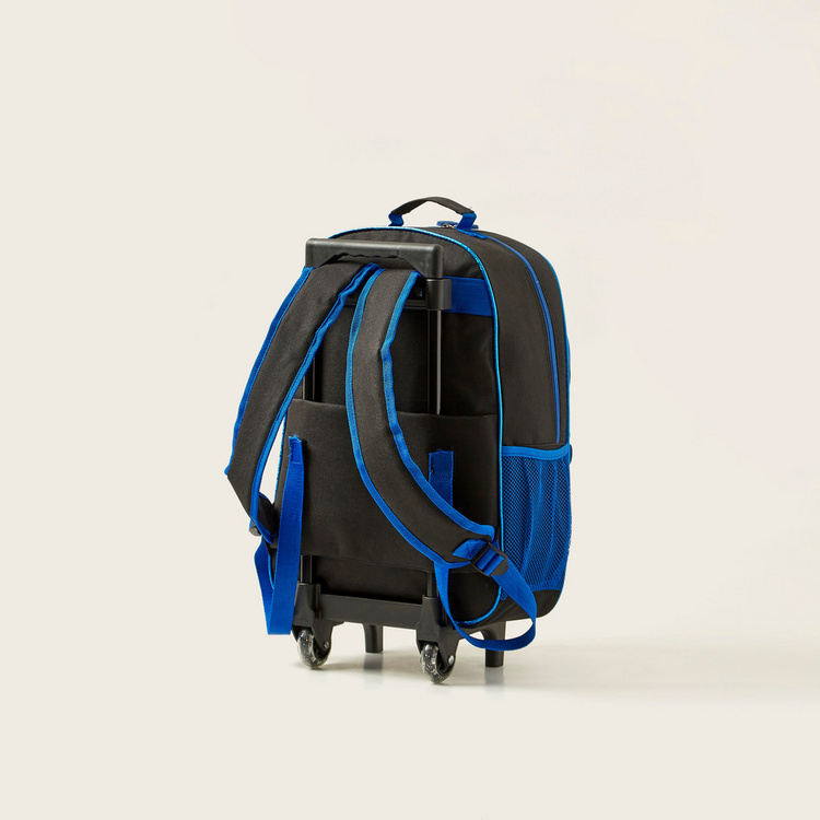 Juniors Printed 3-Piece Trolley Backpack Set
