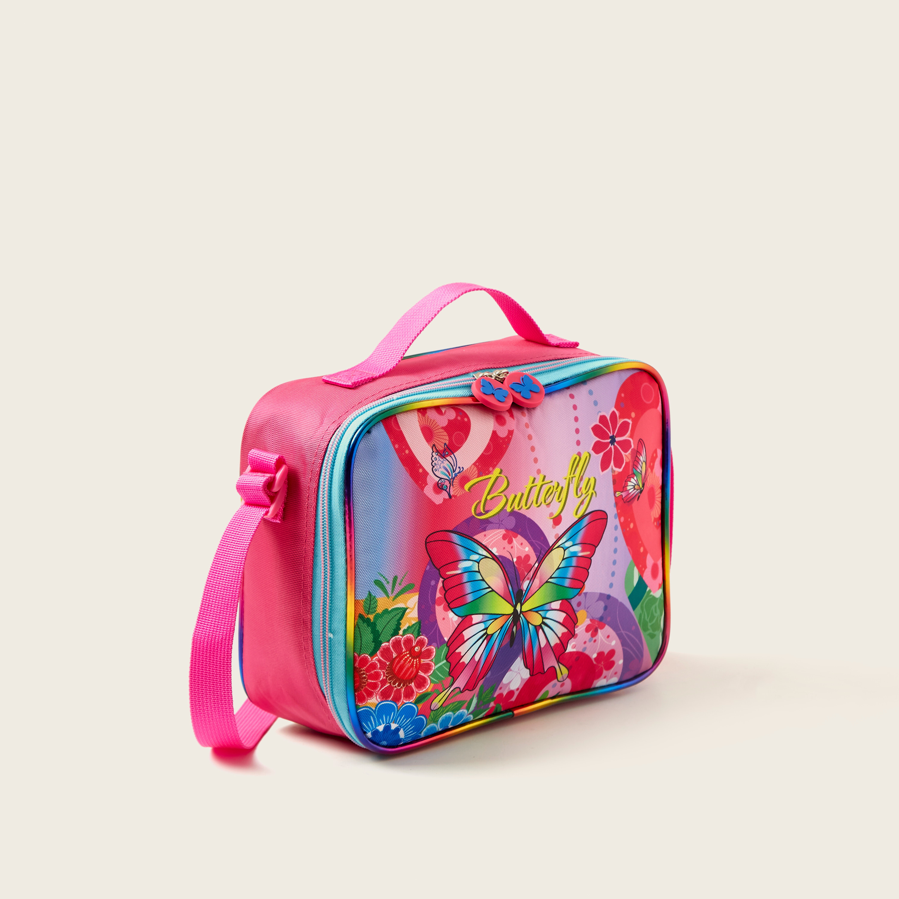 Juniors Butterfly Print 3-Piece Trolley Backpack Set-school-bagsandbackpacks-trolleybags-image-7