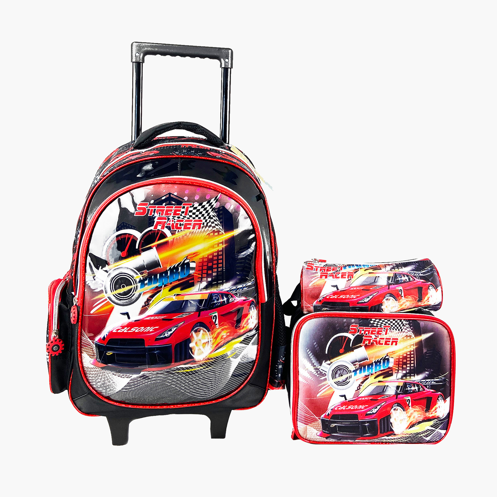 Juniors Printed 3-Piece Trolley Backpack Set-school-bagsandbackpacks-trolleybags-image-1