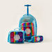 Juniors Textured 3-Piece Trolley Backpack Set-School Sets-thumbnail-0