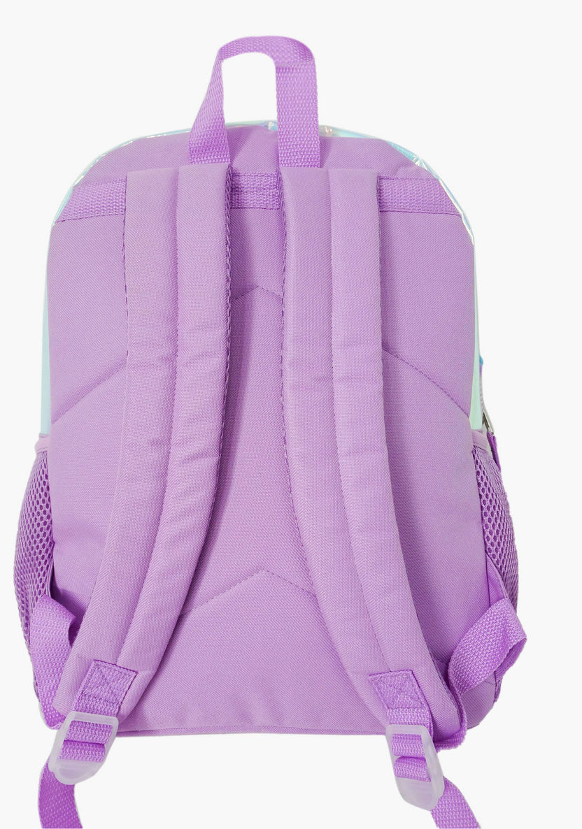 Juniors Applique Detail Backpack with Adjustable Shoulder Straps-Backpacks-image-2