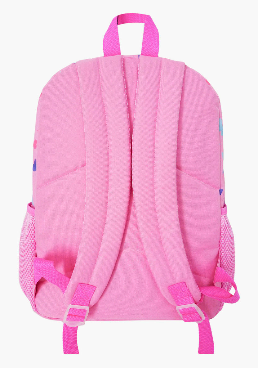 Juniors Butterfly Print Backpack with Adjustable Shoulder Straps-Backpacks-image-2