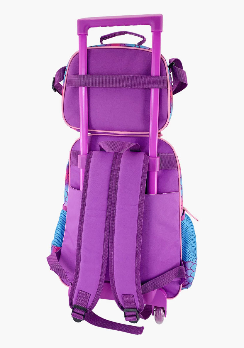 Juniors Sequin Detail 3-Piece Trolley Backpack Set-School Sets-image-3