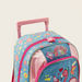 Juniors Flamingo Print 3-Piece Trolley Backpack Set-School Sets-thumbnail-2
