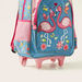 Juniors Flamingo Print 3-Piece Trolley Backpack Set-School Sets-thumbnail-3
