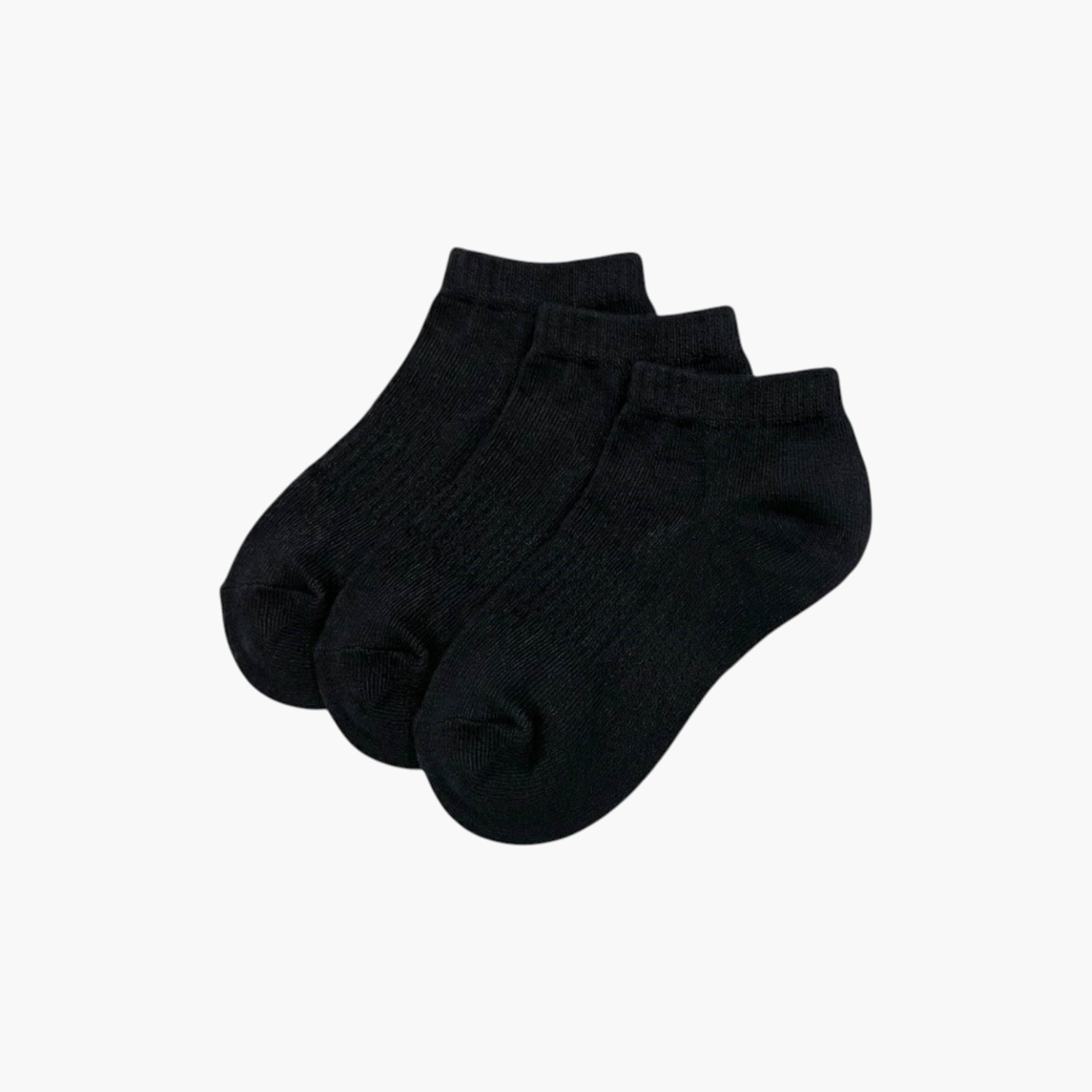 Victor and Jane 3-Pair Cotton Breathable Plain Socks-boys-accessories-socks-image-1