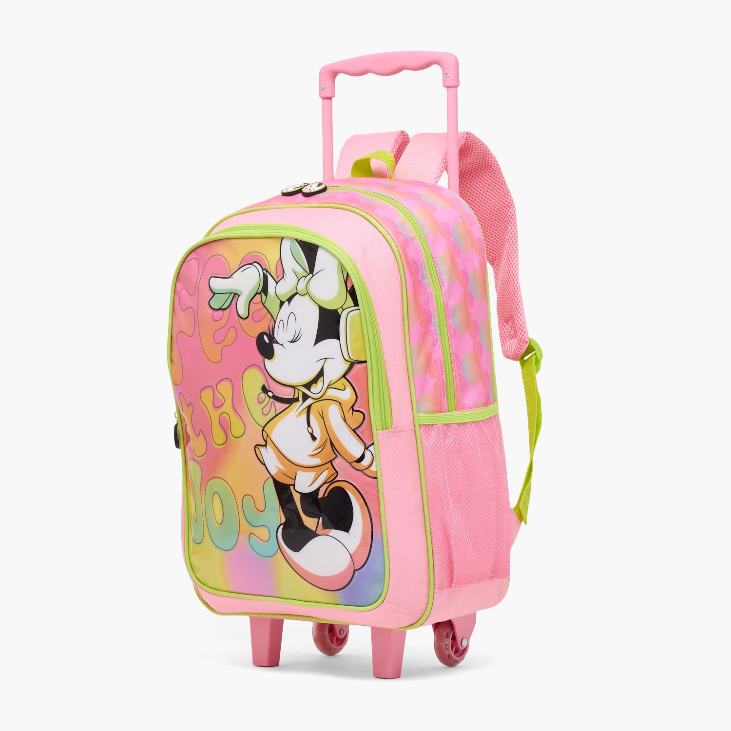 طقم شنطة ترولي مدرسية 3 قطع بطبعات للبنات بعمر 13 سنة فما فوق مع مقلمة-school-bagsandbackpacks-trolleybags-image-8
